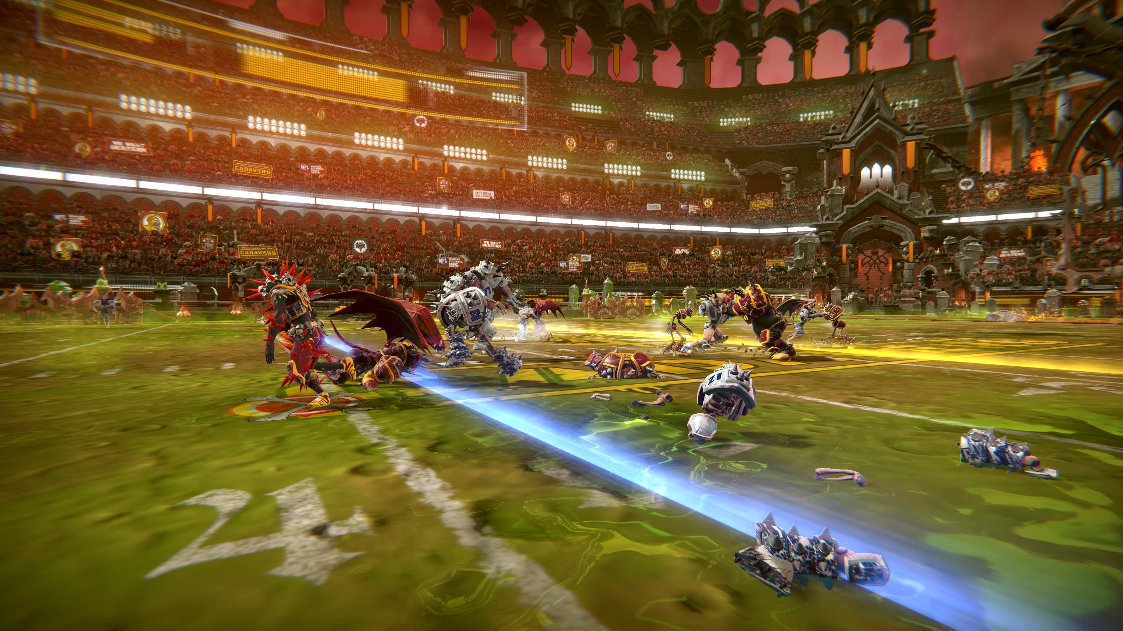 Mutant Football League - Brainwashington Cadavers: скриншот 7