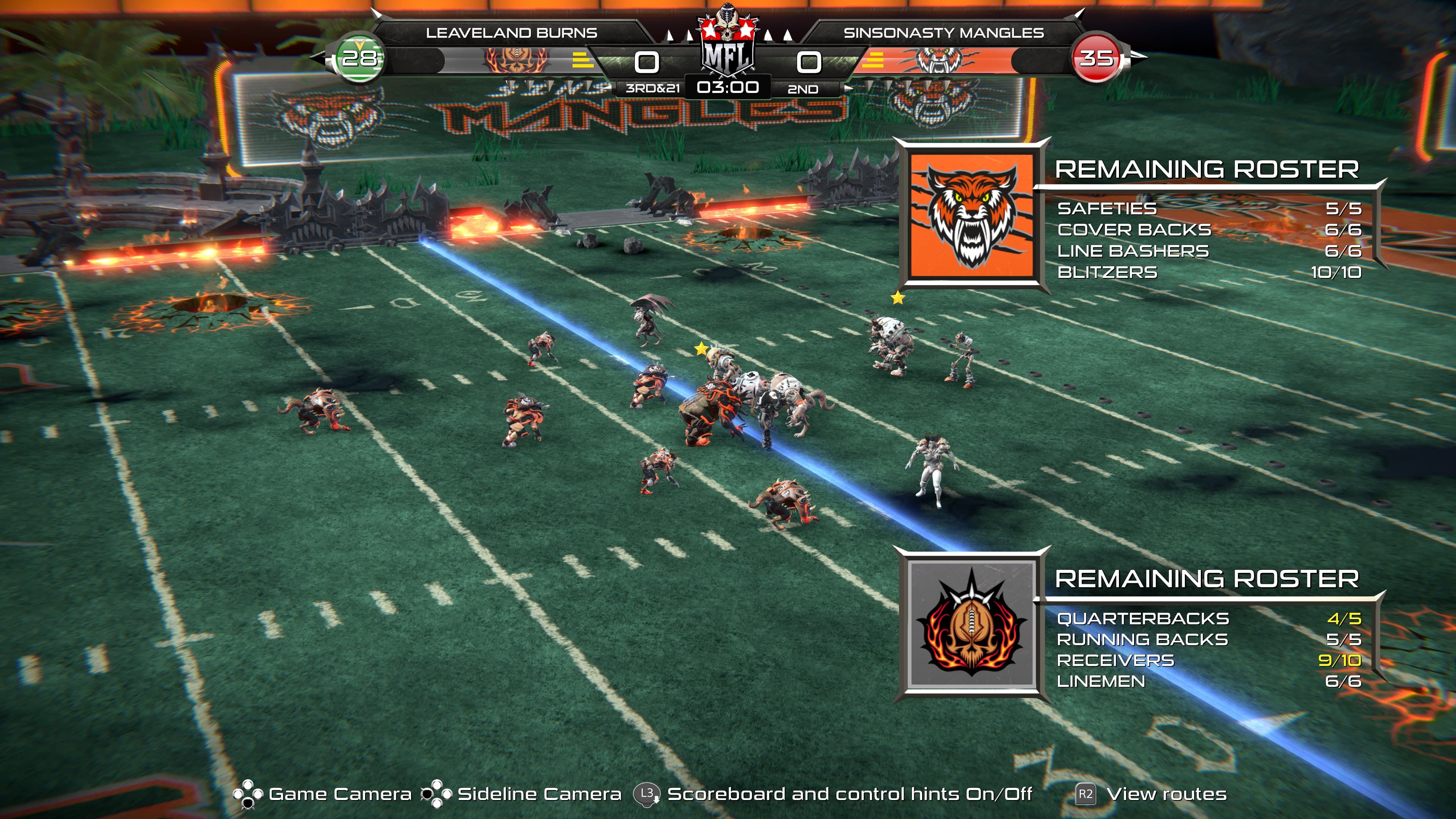 Mutant Football League - Sinsonasty Mangles: скриншот 6