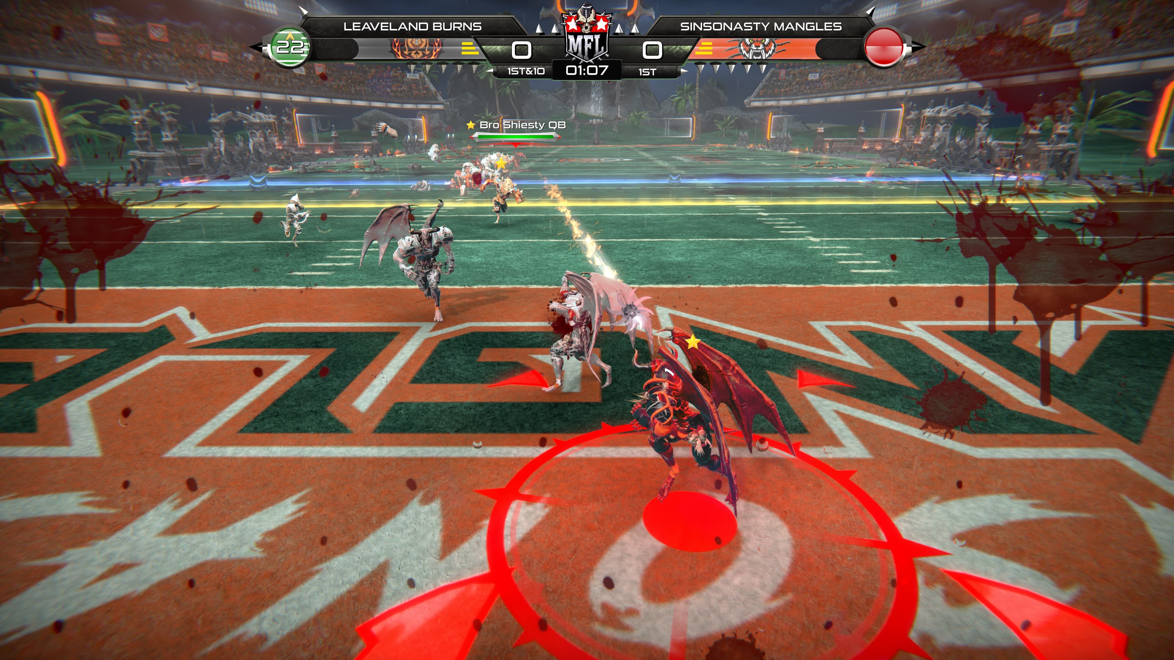 Mutant Football League - Sinsonasty Mangles: скриншот 8