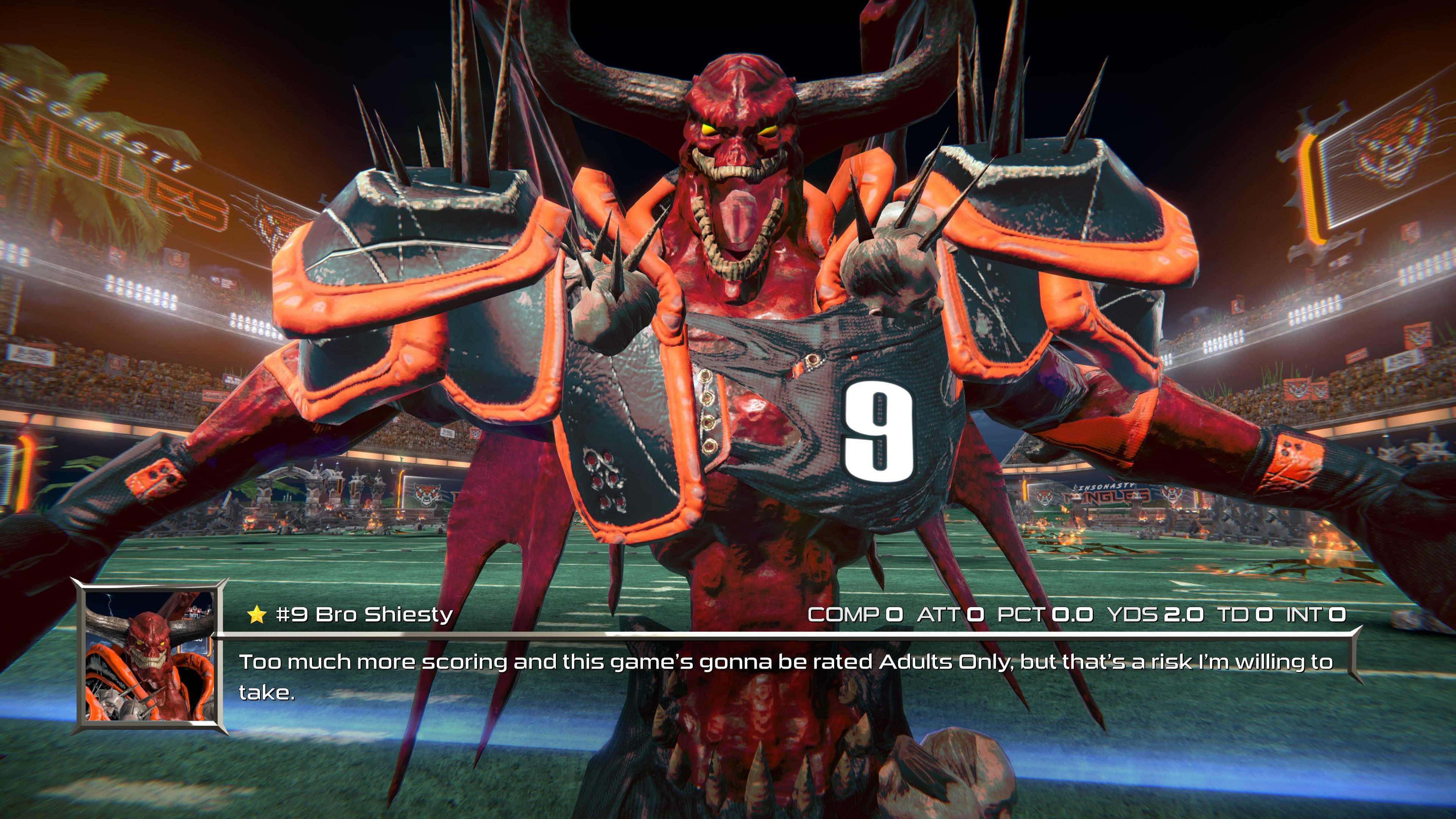 Mutant Football League - Sinsonasty Mangles: скриншот 2