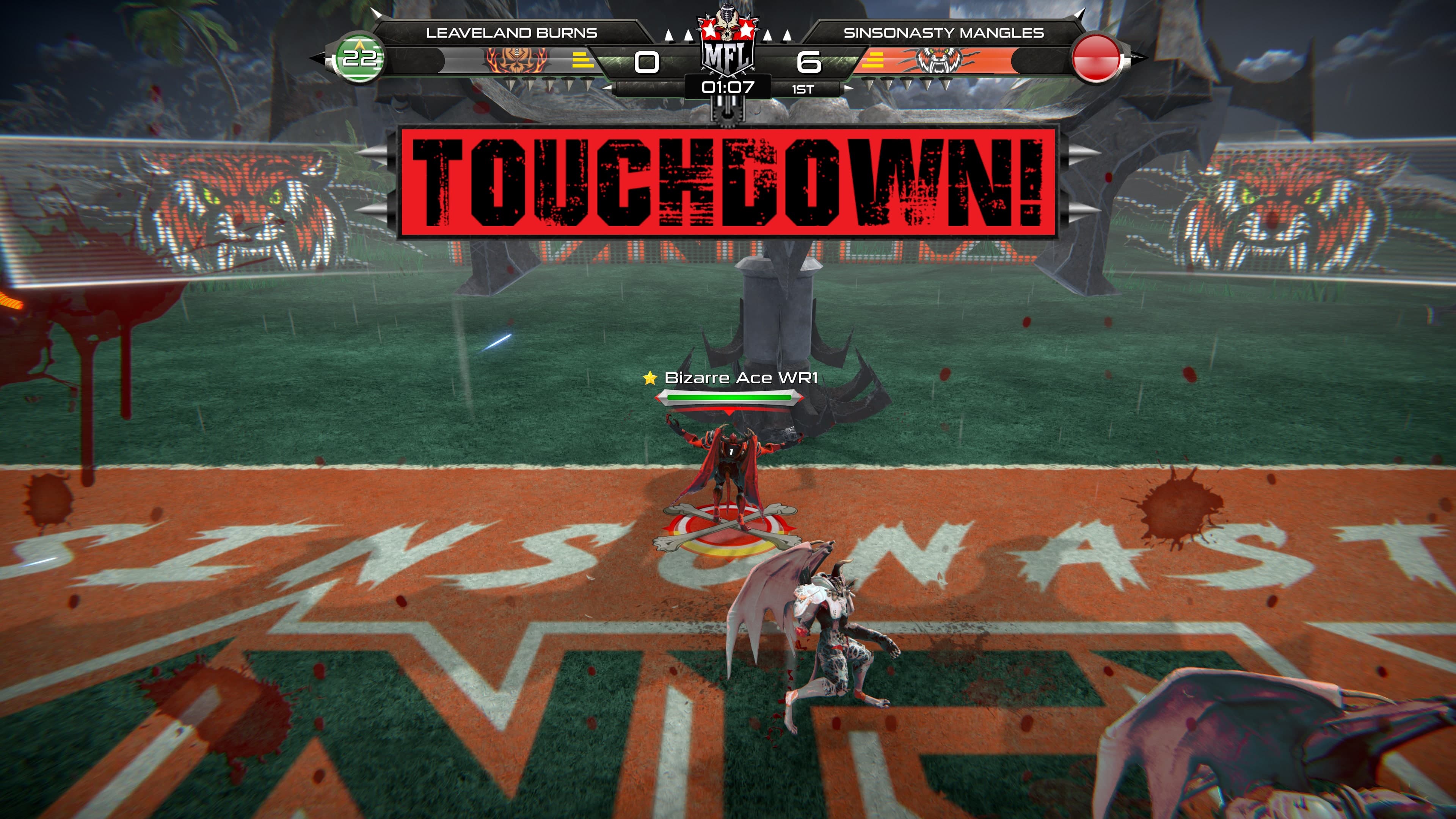 Mutant Football League - Sinsonasty Mangles: скриншот 9