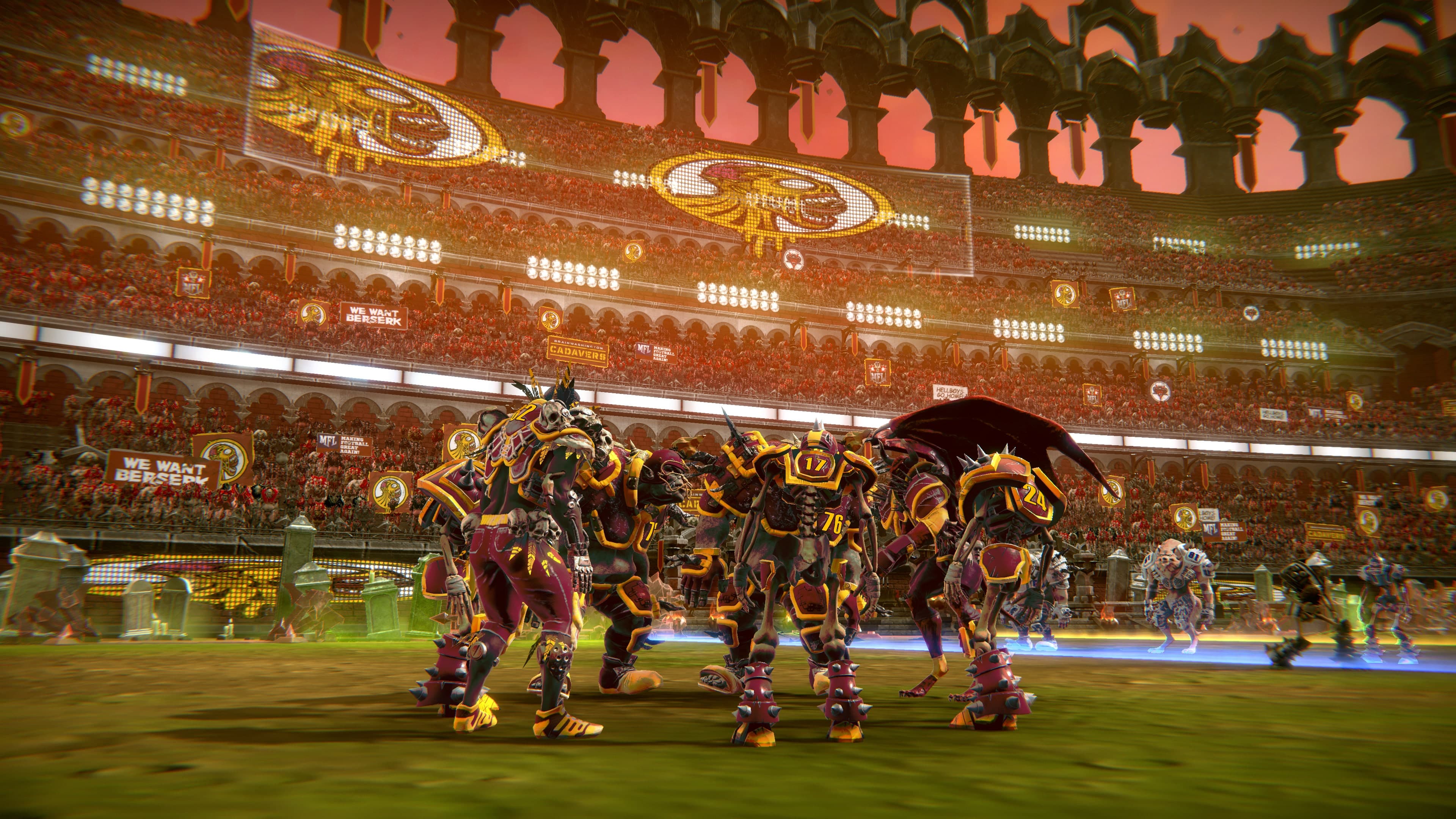 Mutant Football League - Brainwashington Cadavers: скриншот 6