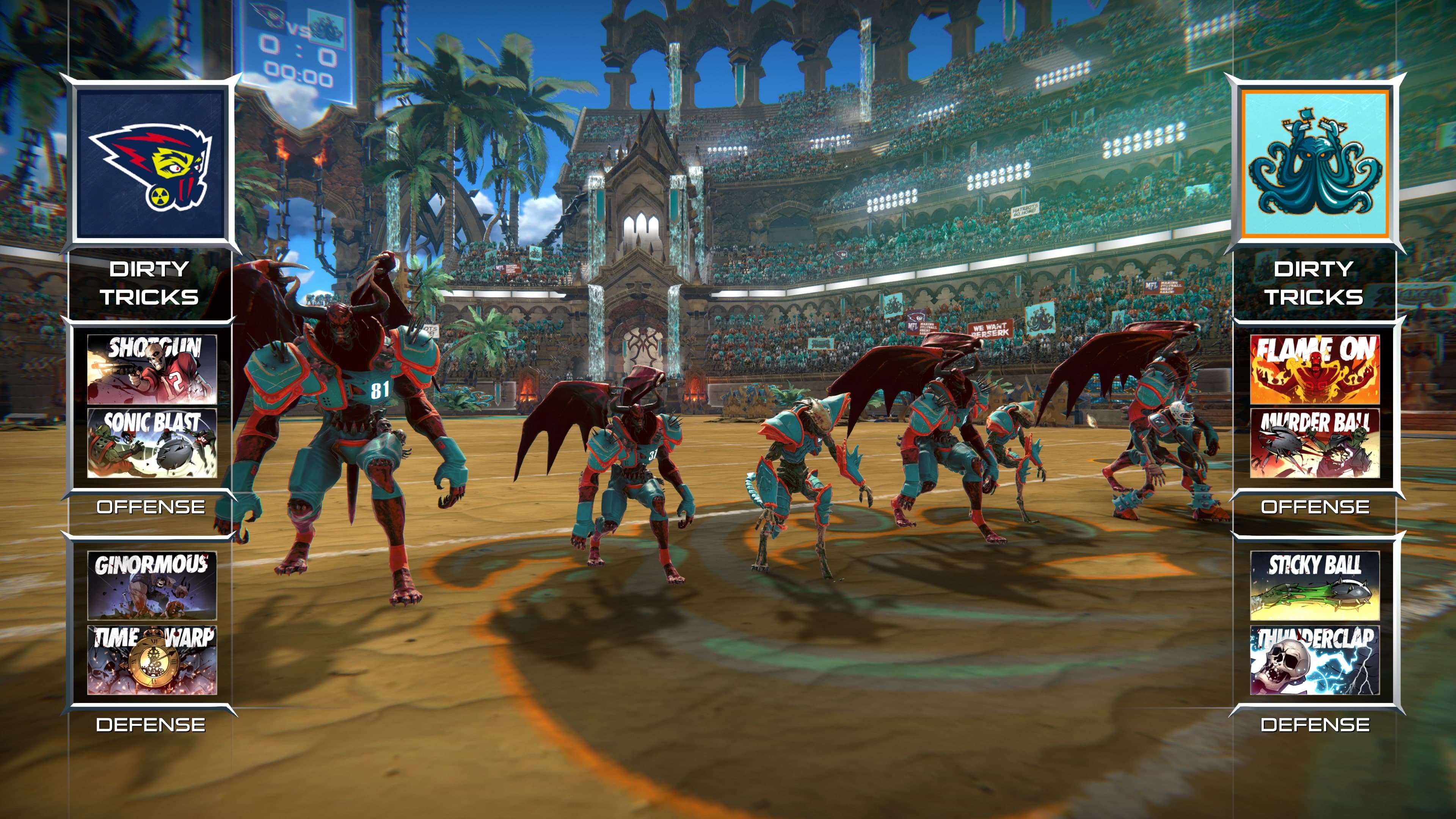 Mutant Football League - Diami Krakens: скриншот 9
