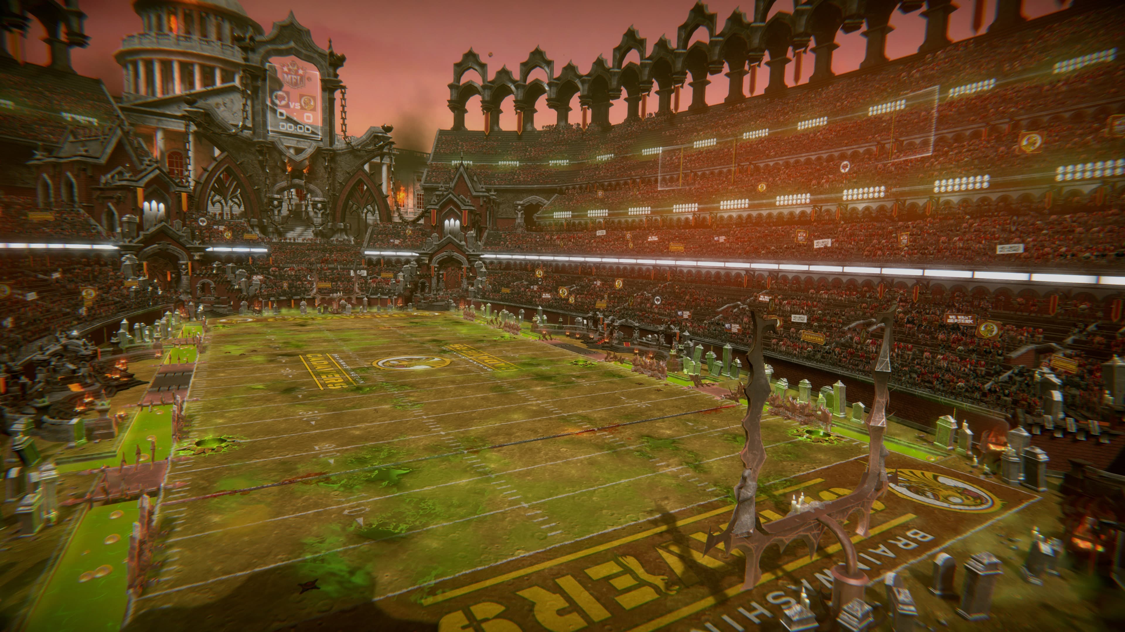 Mutant Football League - Brainwashington Cadavers: скриншот 9