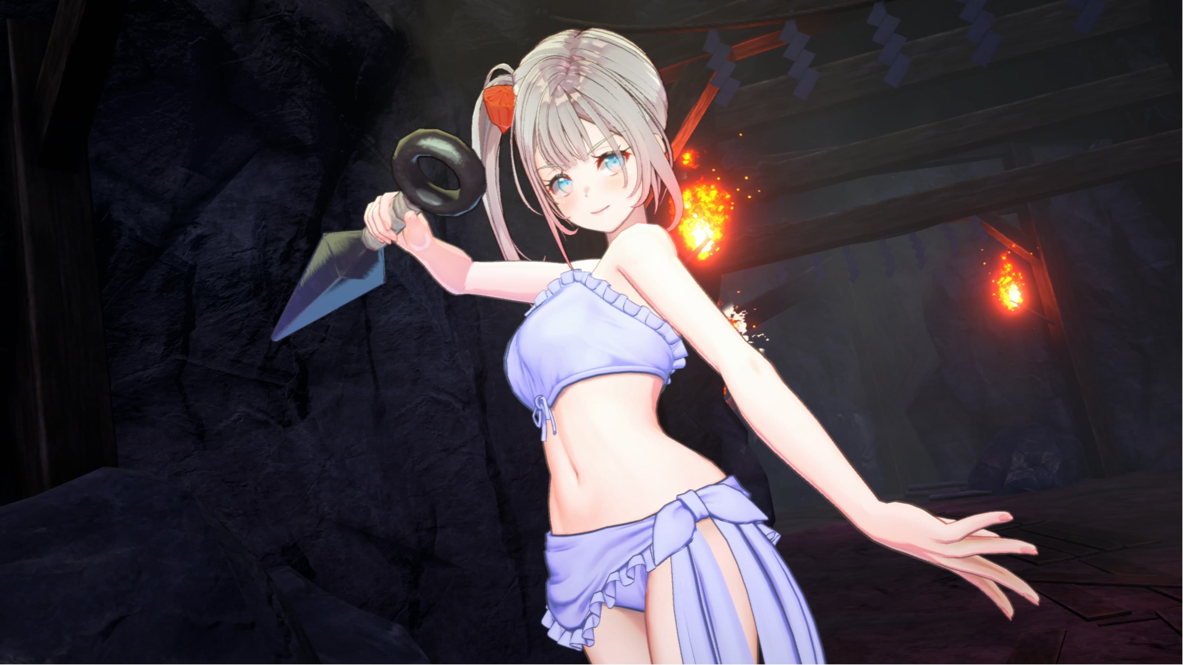 SAMURAI MAIDEN - Iyo's Costume: Victory Swimsuit 4-Color Set: скриншот 1