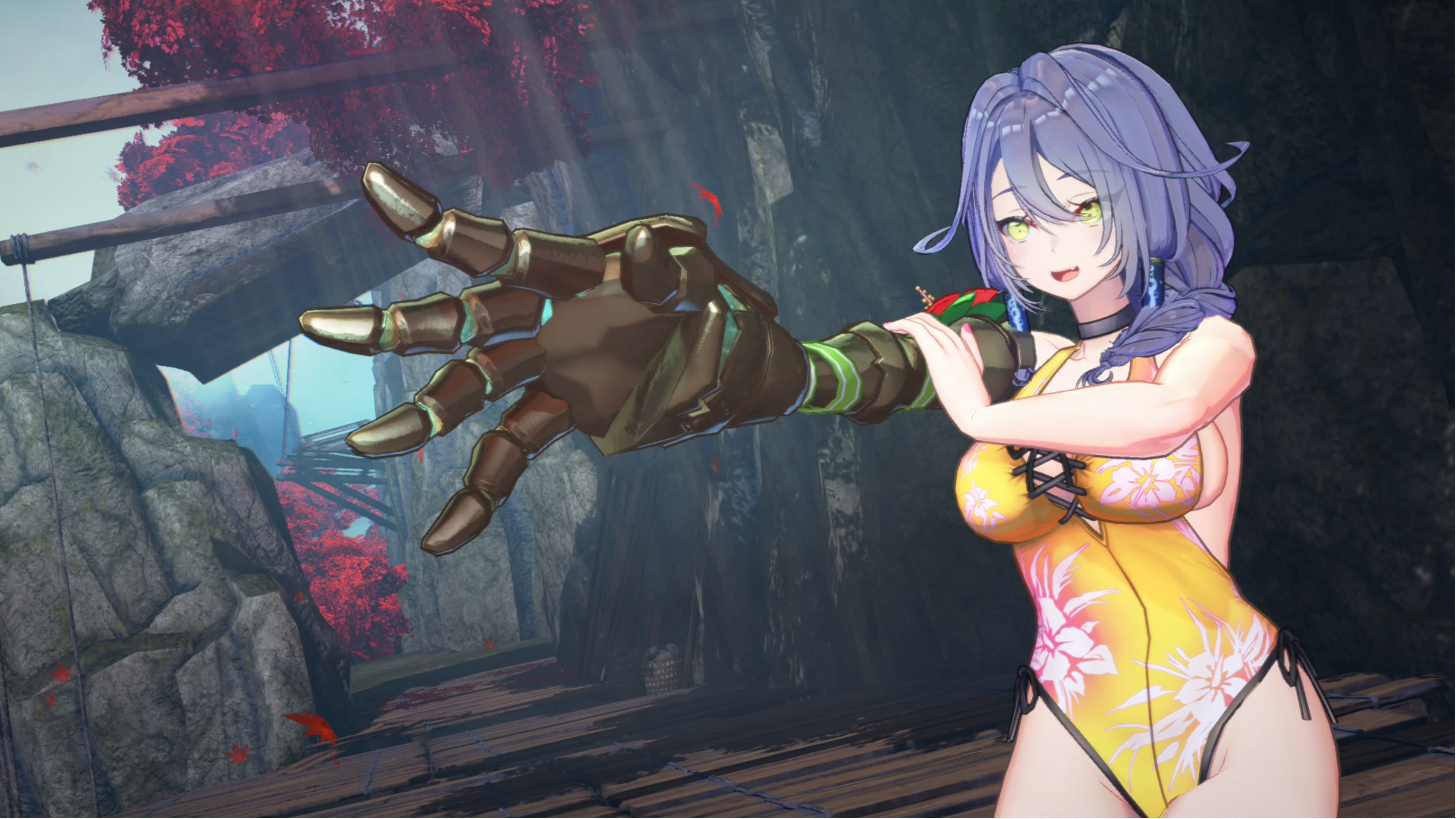 SAMURAI MAIDEN - Hagane's Costume: Victory Swimsuit 4-Color Set: скриншот 1