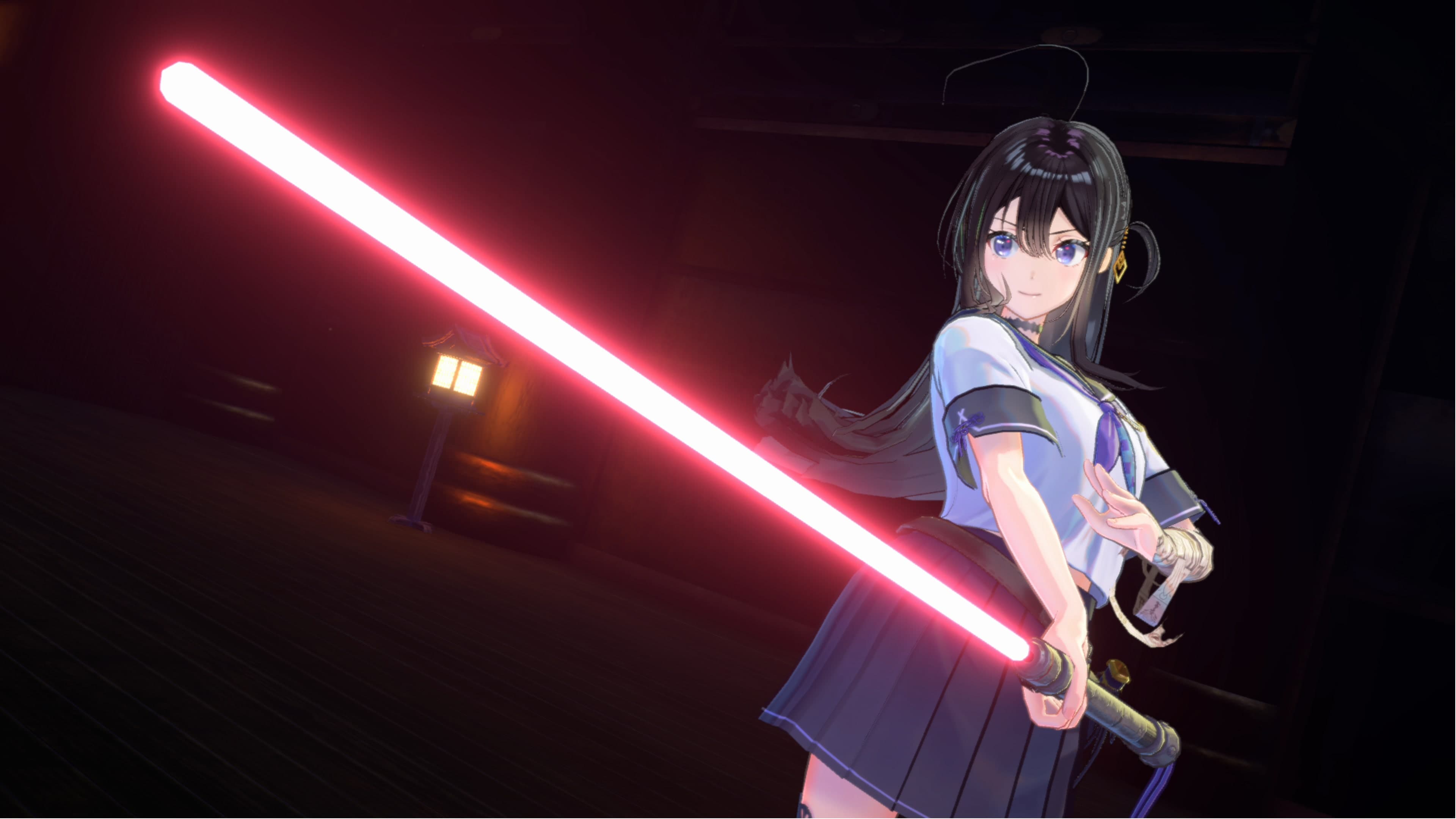 SAMURAI MAIDEN - Tsumugi's Weapon: Luminous Eliminator: скриншот 1