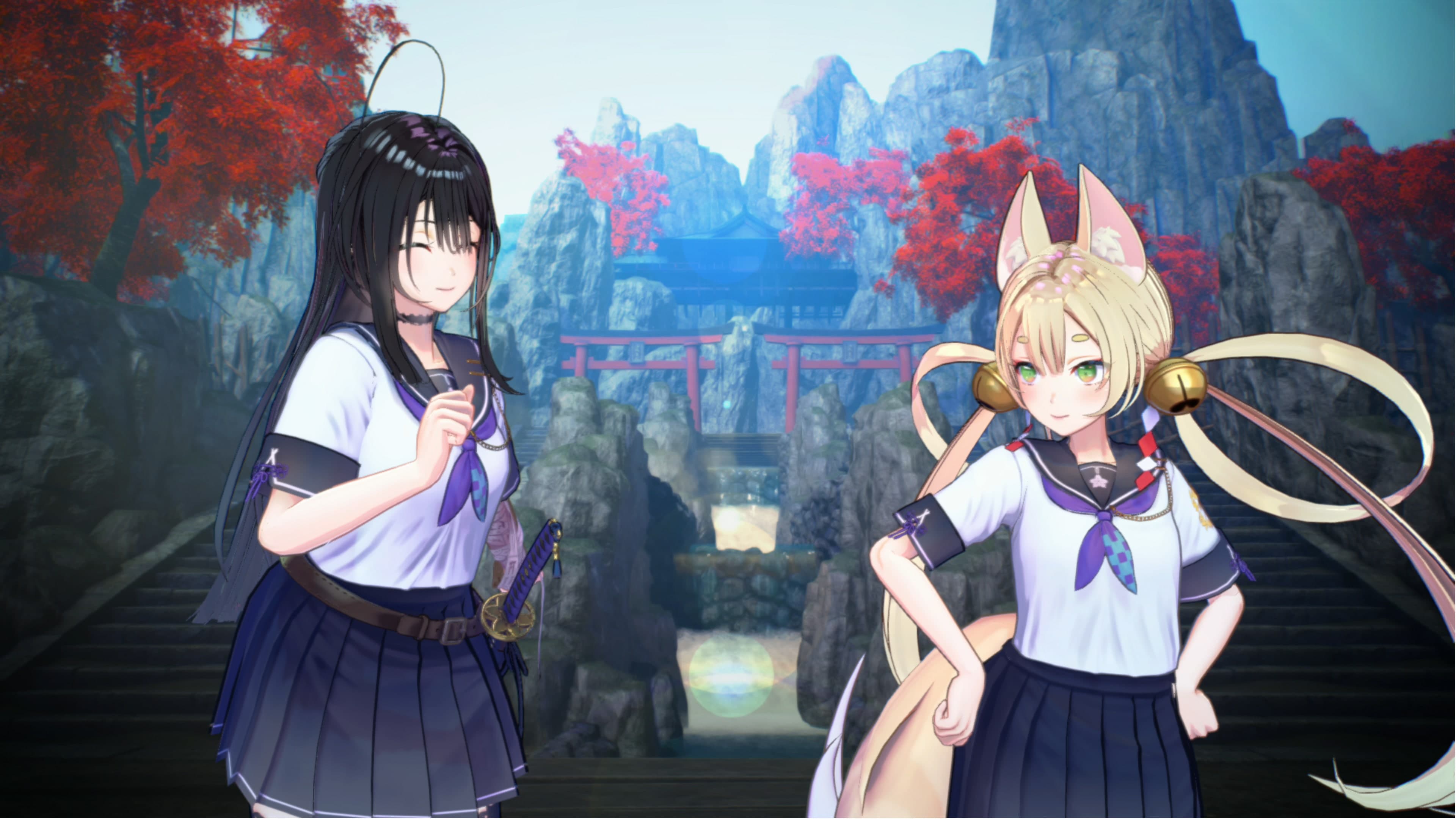 SAMURAI MAIDEN - Komimi's Costume: Matching Uniform 4-Color Set: скриншот 1