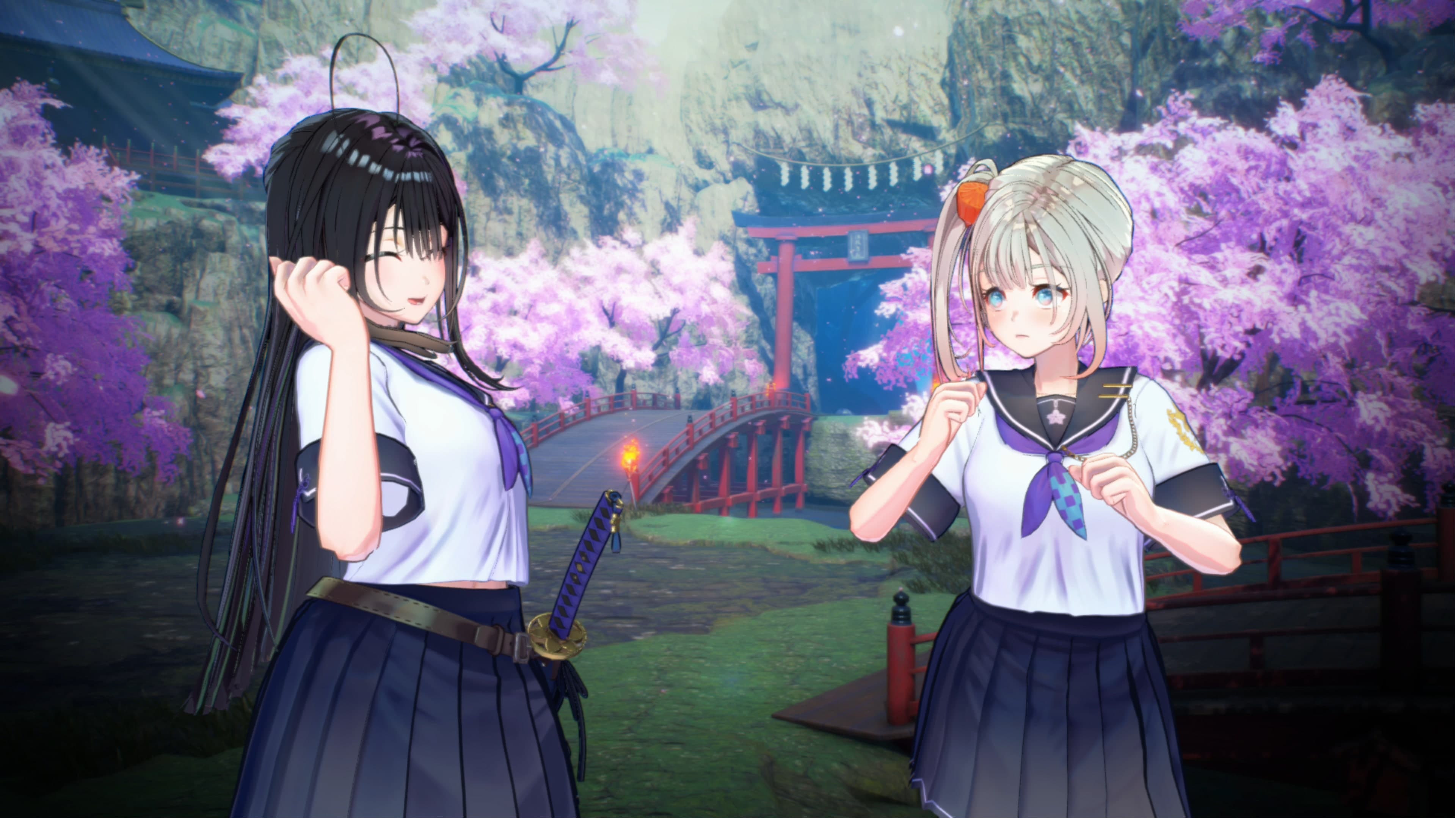 SAMURAI MAIDEN - Iyo's Costume: Matching Uniform 4-Color Set: скриншот 1