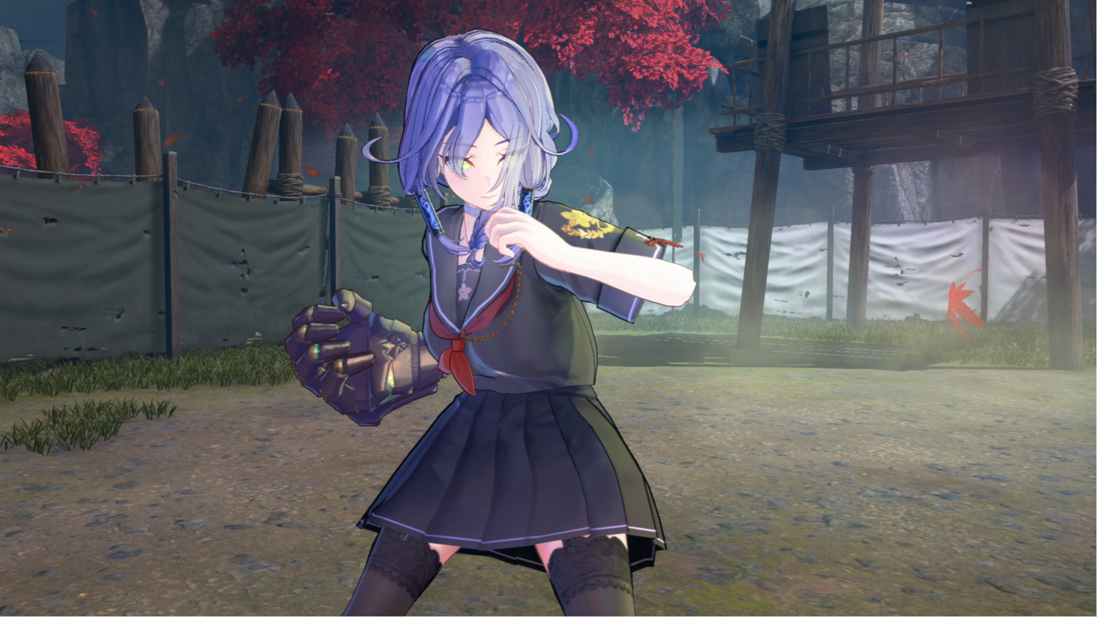 SAMURAI MAIDEN - Hagane's Costume: Matching Uniform 4-Color Set: скриншот 4