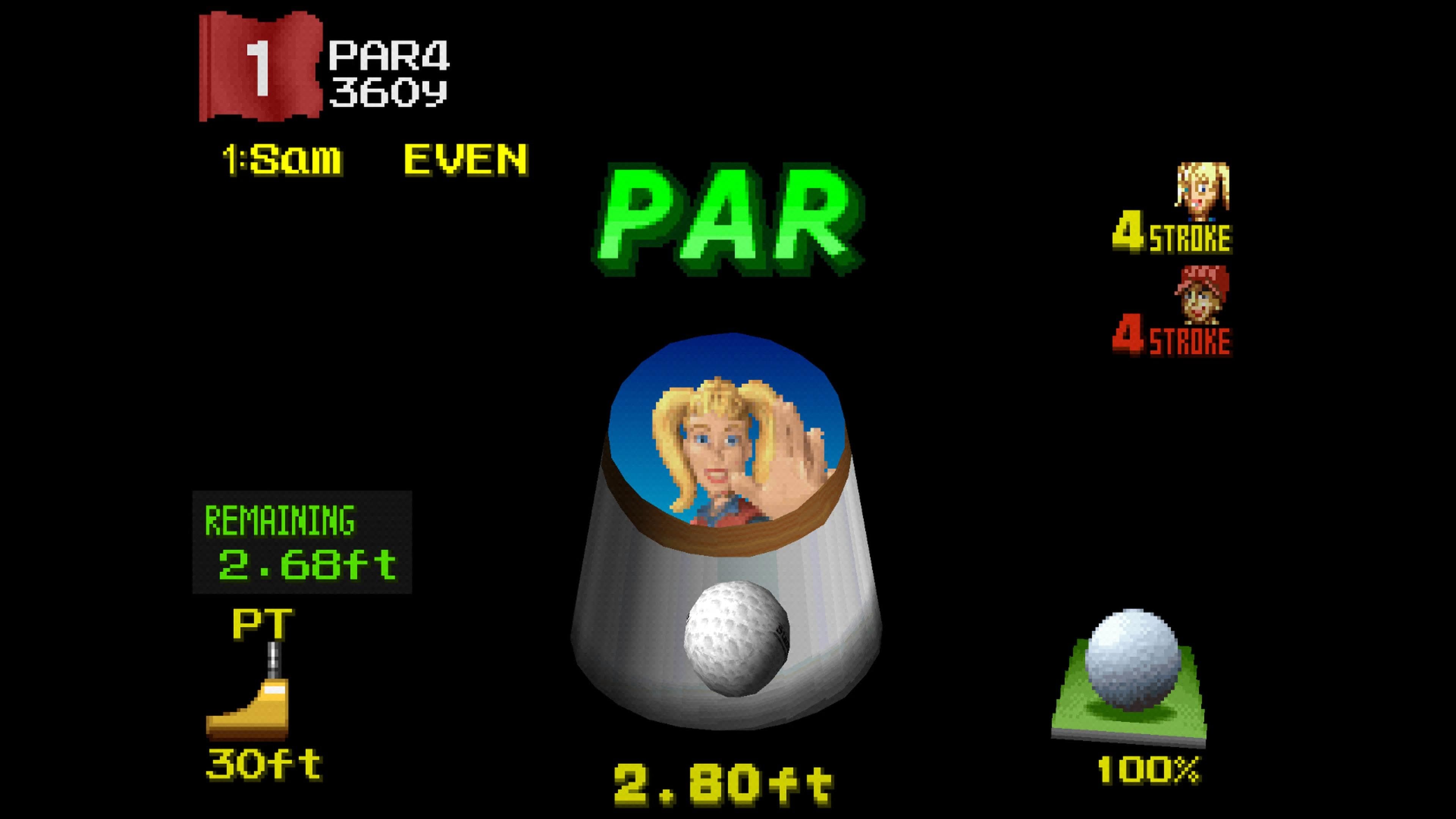 Everybody's Golf 2 (PS1): скриншот 5