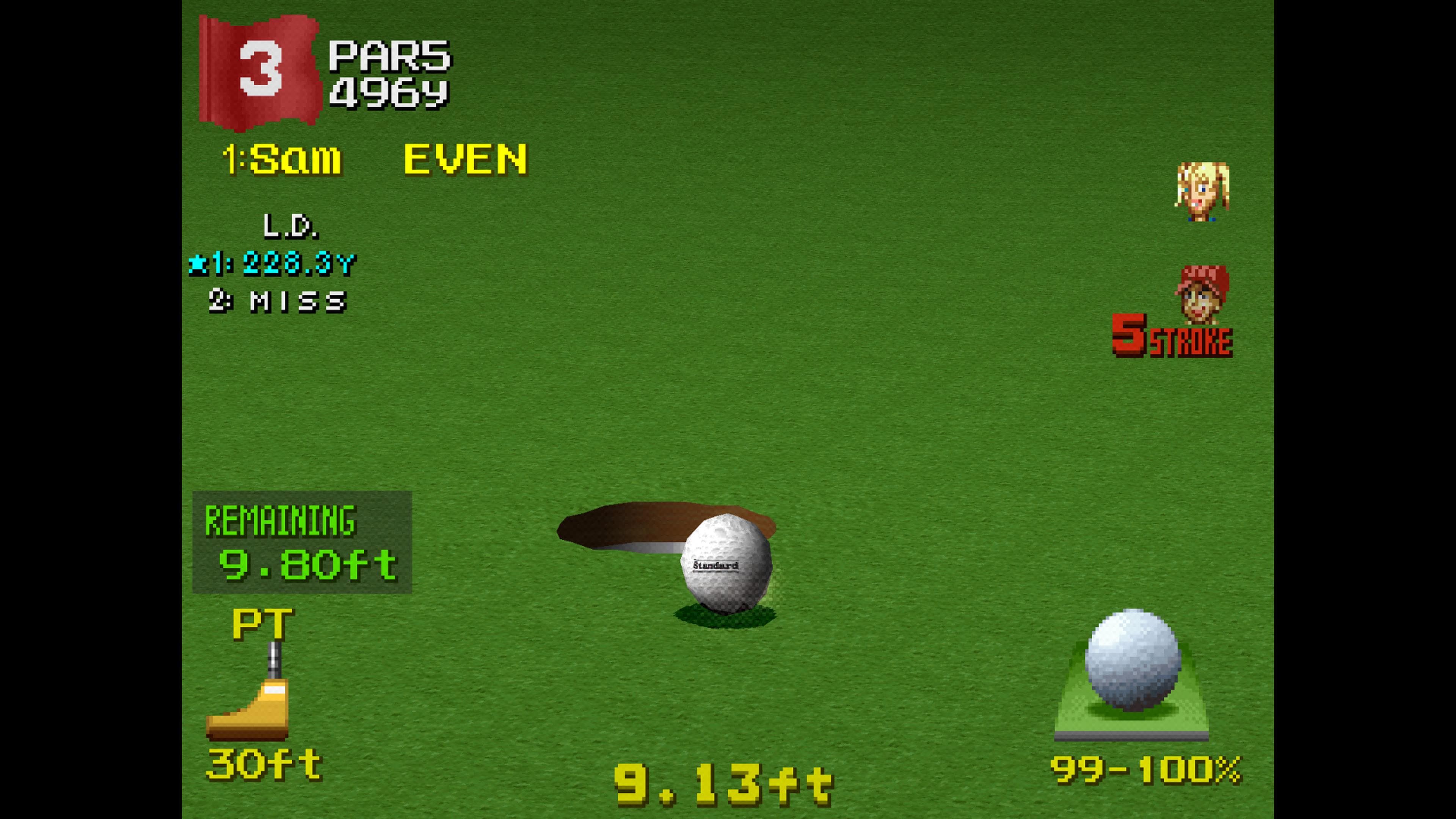 Everybody's Golf 2 (PS1): скриншот 6