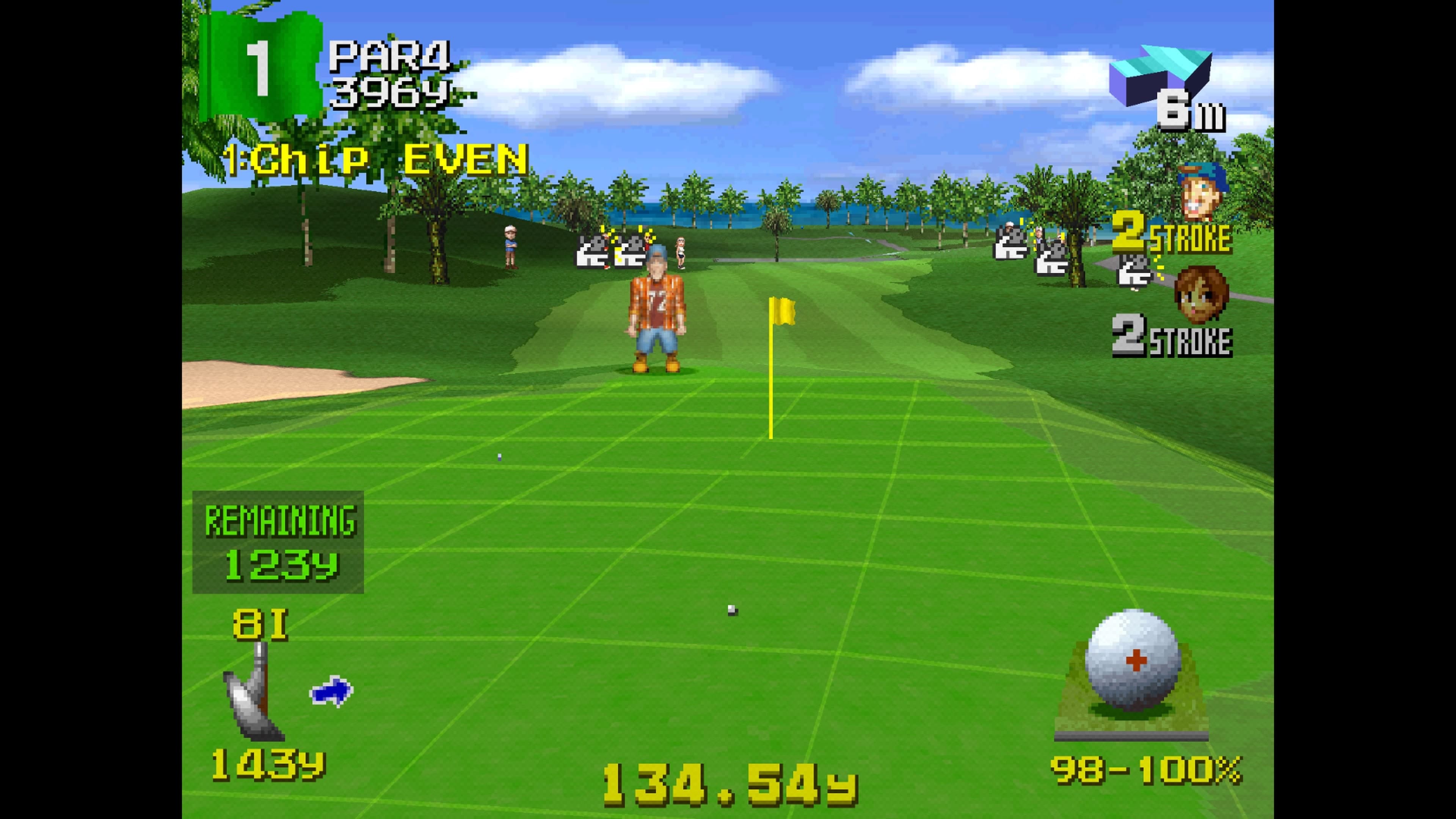Everybody's Golf 2 (PS1): скриншот 9