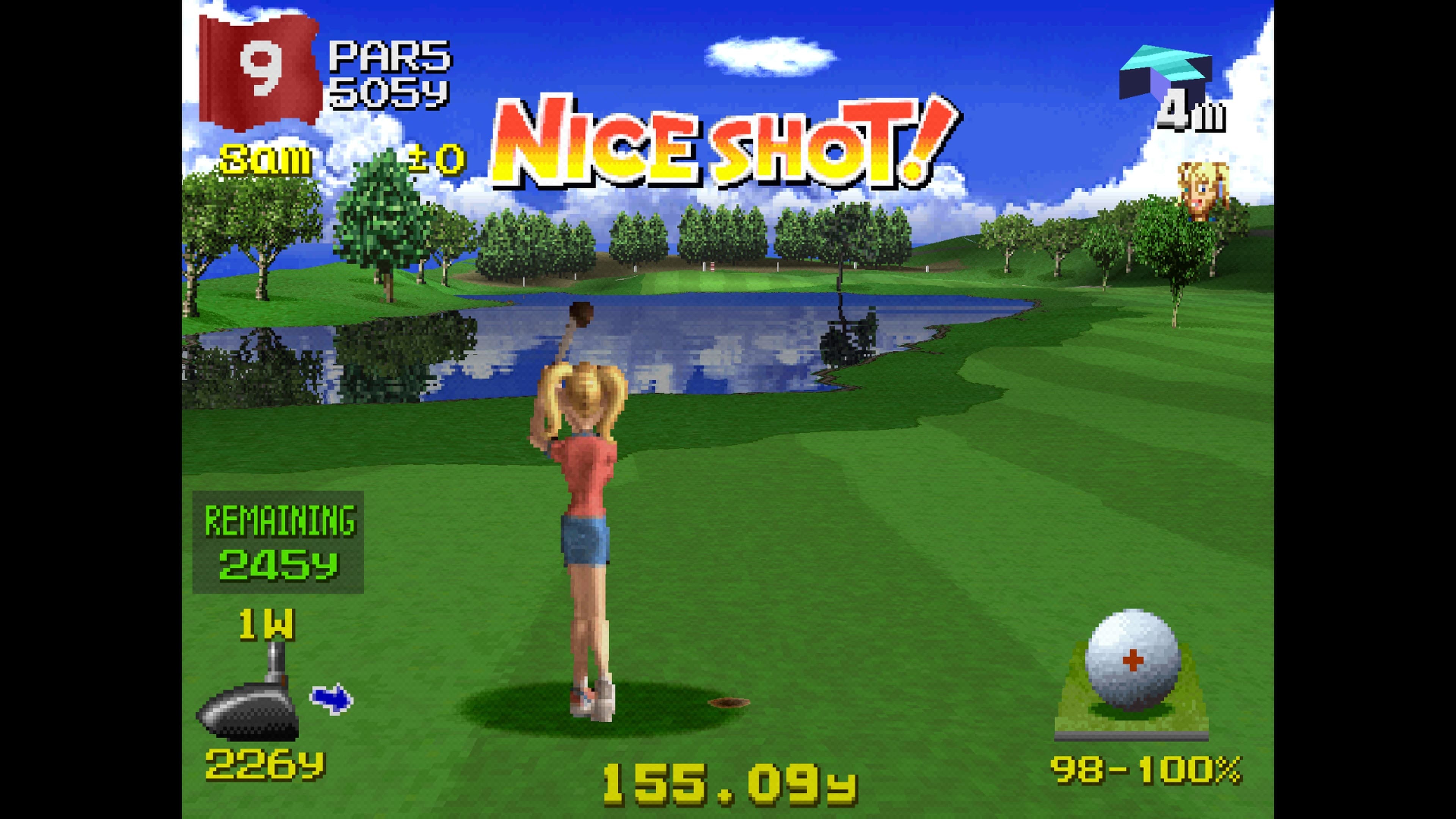 Everybody's Golf 2 (PS1): скриншот 3