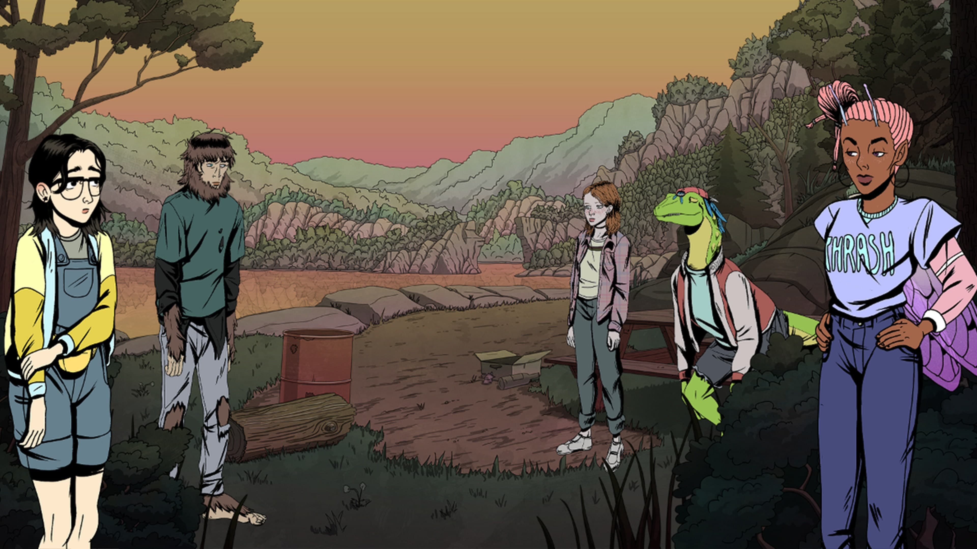 Raptor Boyfriend: A High School Romance: скриншот 8
