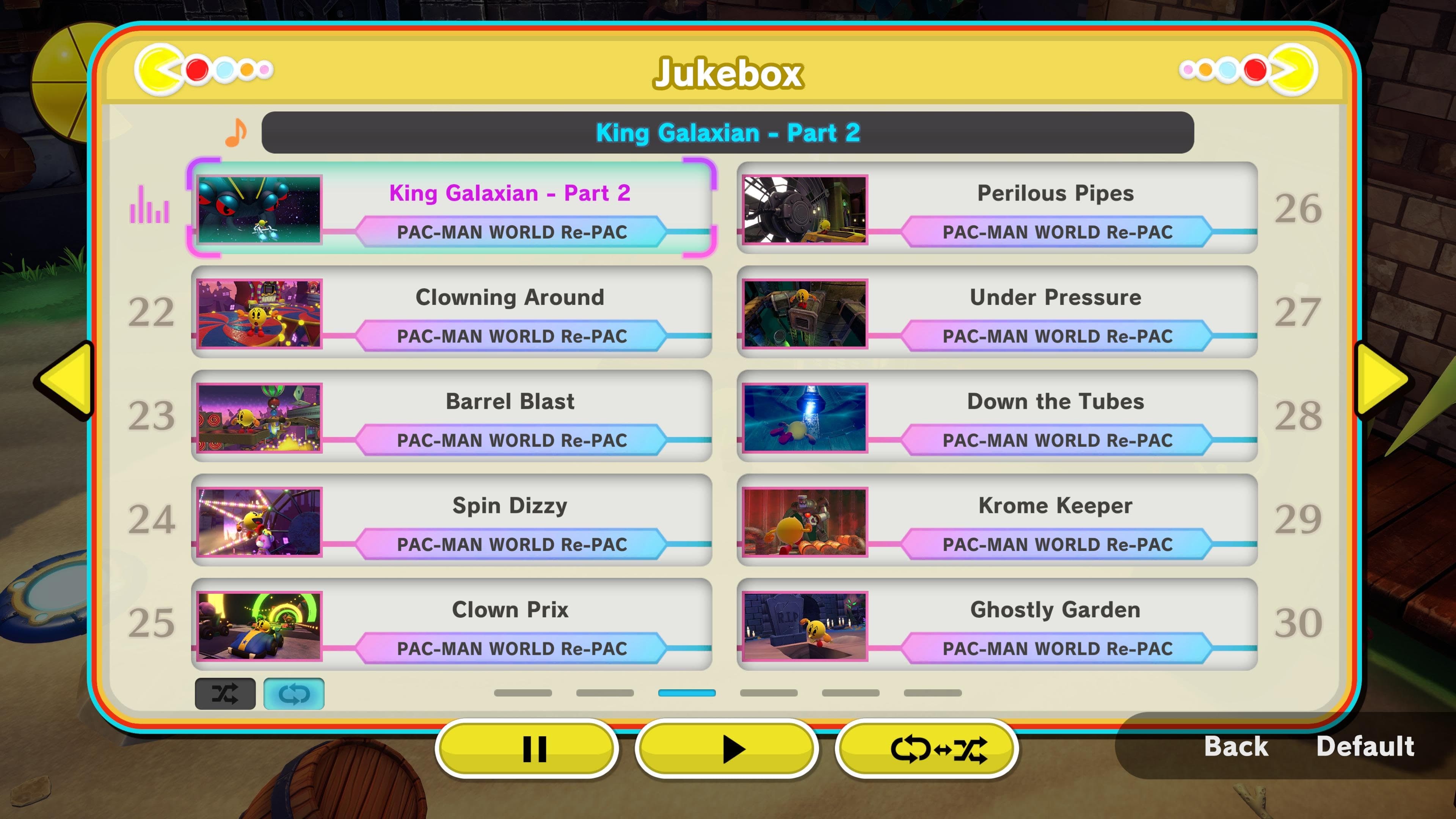 PAC-MAN WORLD Re-PAC JUKEBOX: скриншот 5