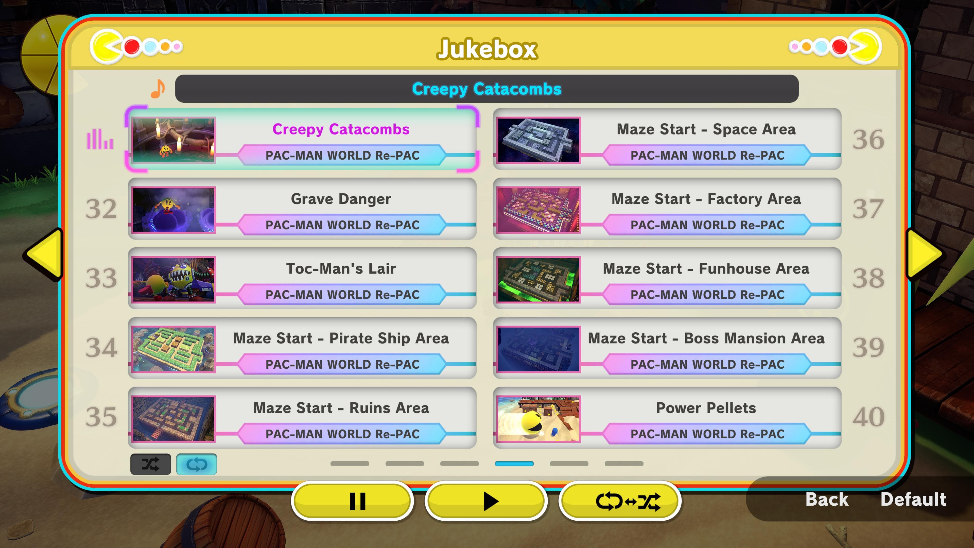 PAC-MAN WORLD Re-PAC JUKEBOX: скриншот 6