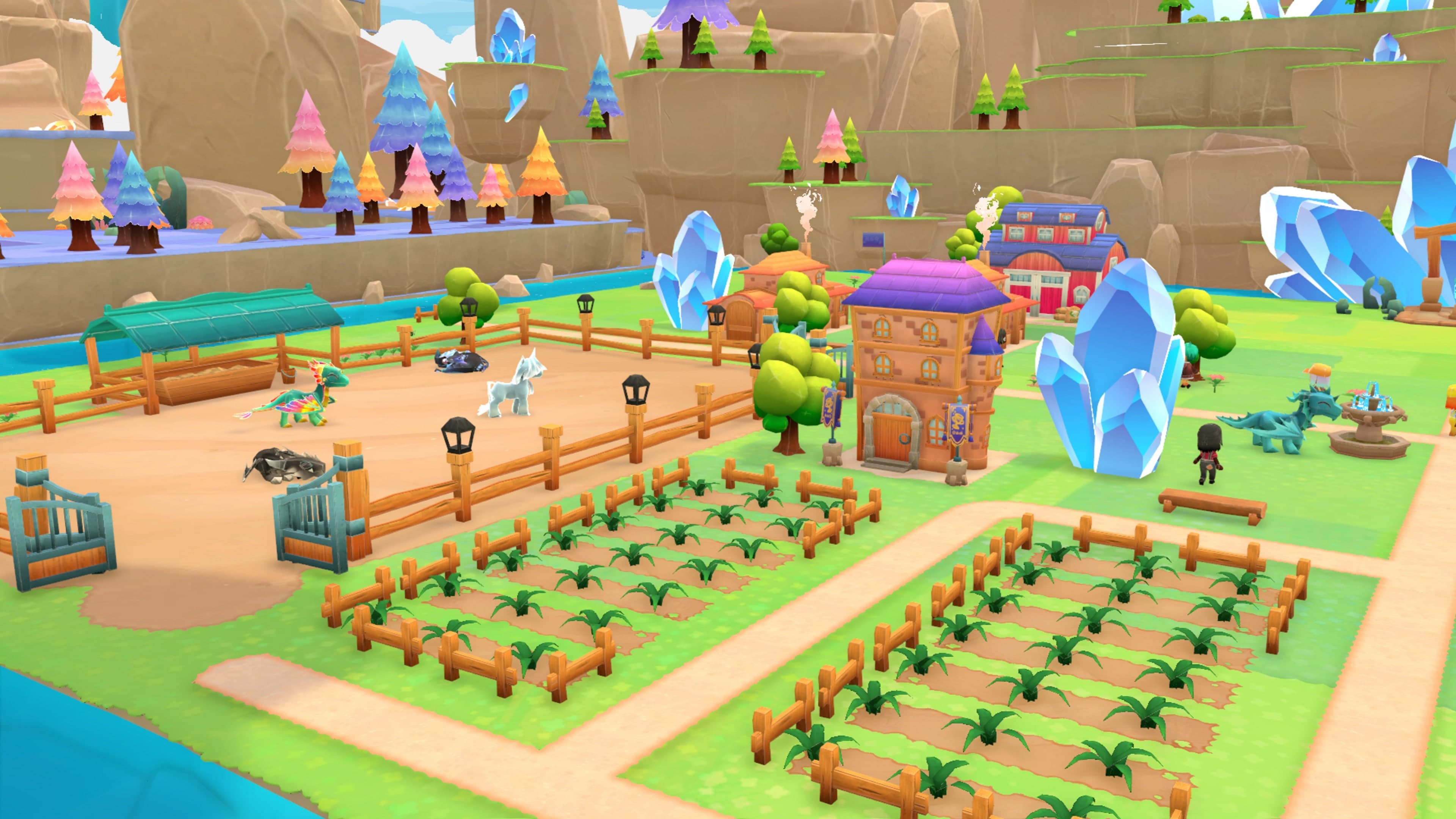 My Fantastic Ranch: Unicorns & Dragons: скриншот 3