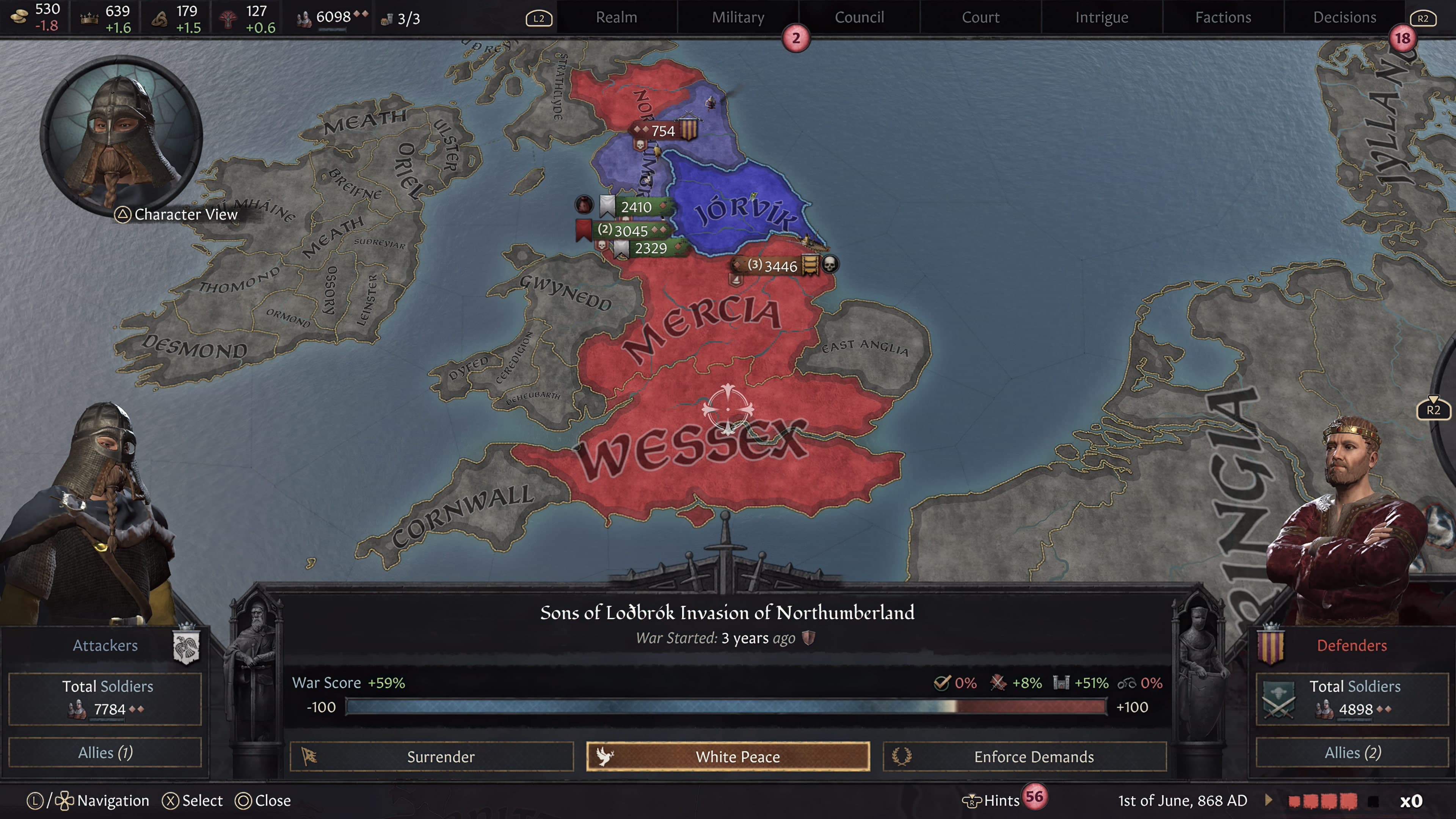 Crusader Kings III: Northern Lords: скриншот 5