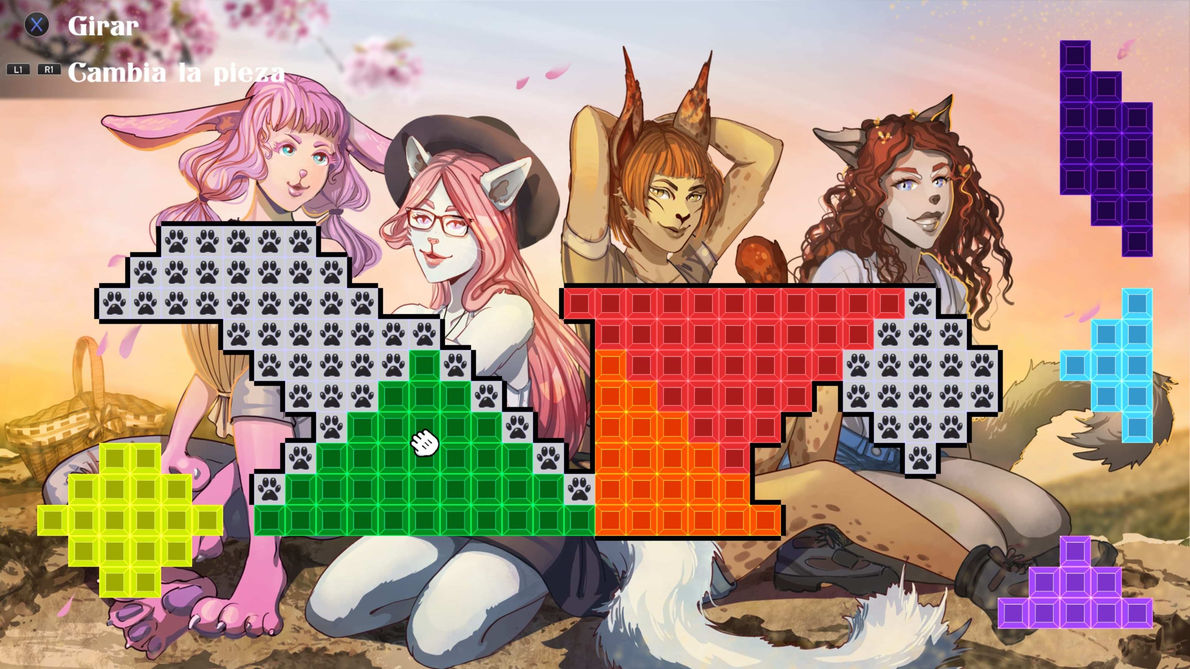 Furry Tangram Lite: скриншот 3