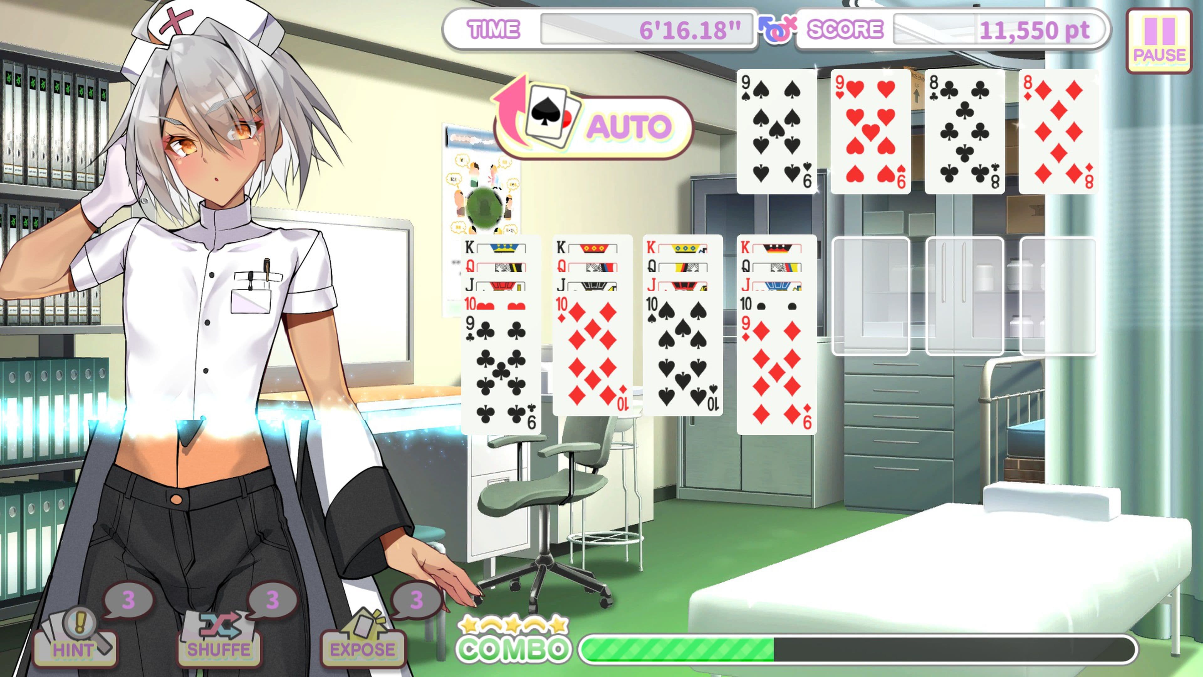 Otoko Cross: Pretty Boys Klondike Solitaire: скриншот 3