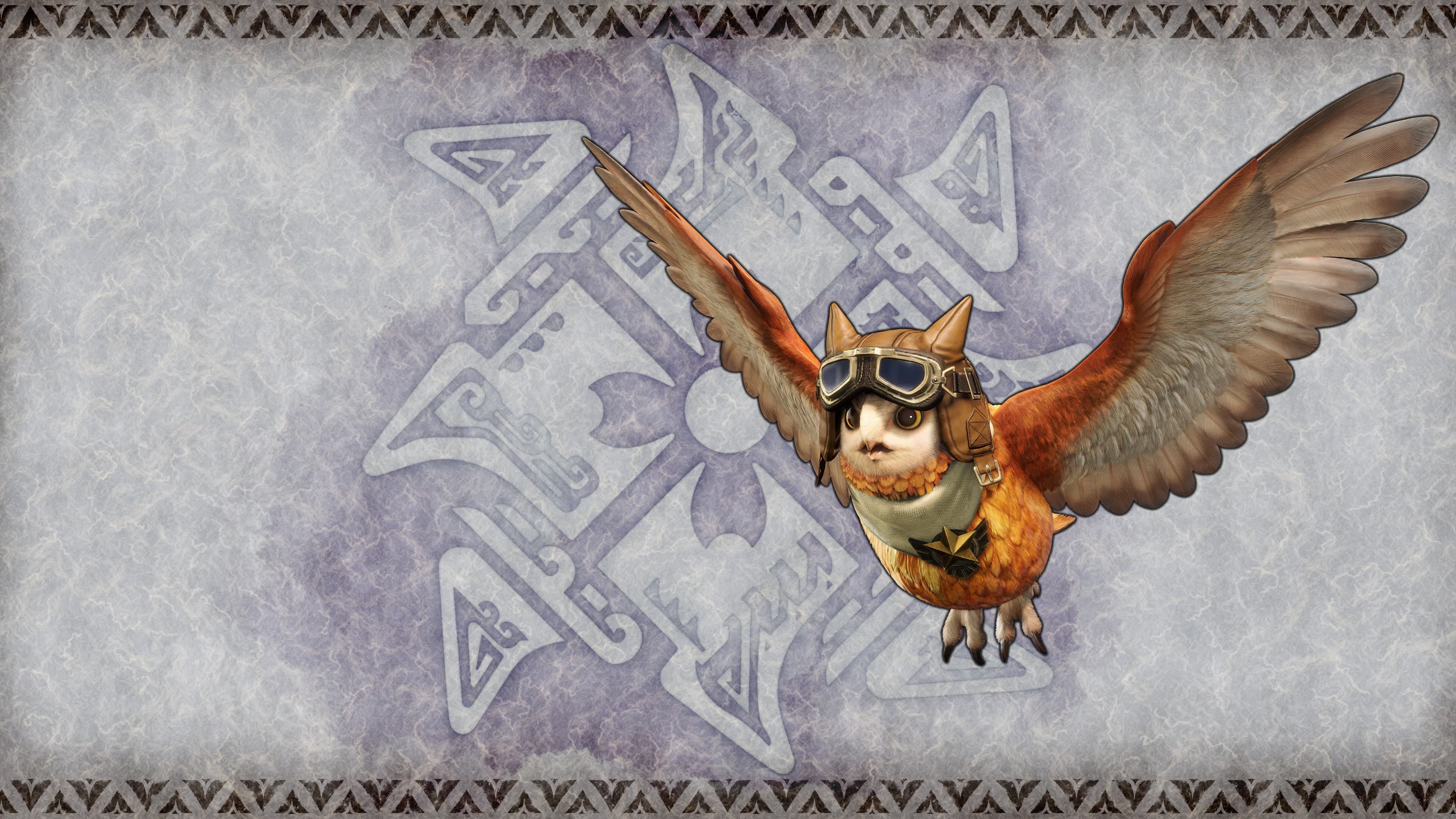 Monster Hunter Rise - "Ace Pilot" Cohoot outfit Addon
