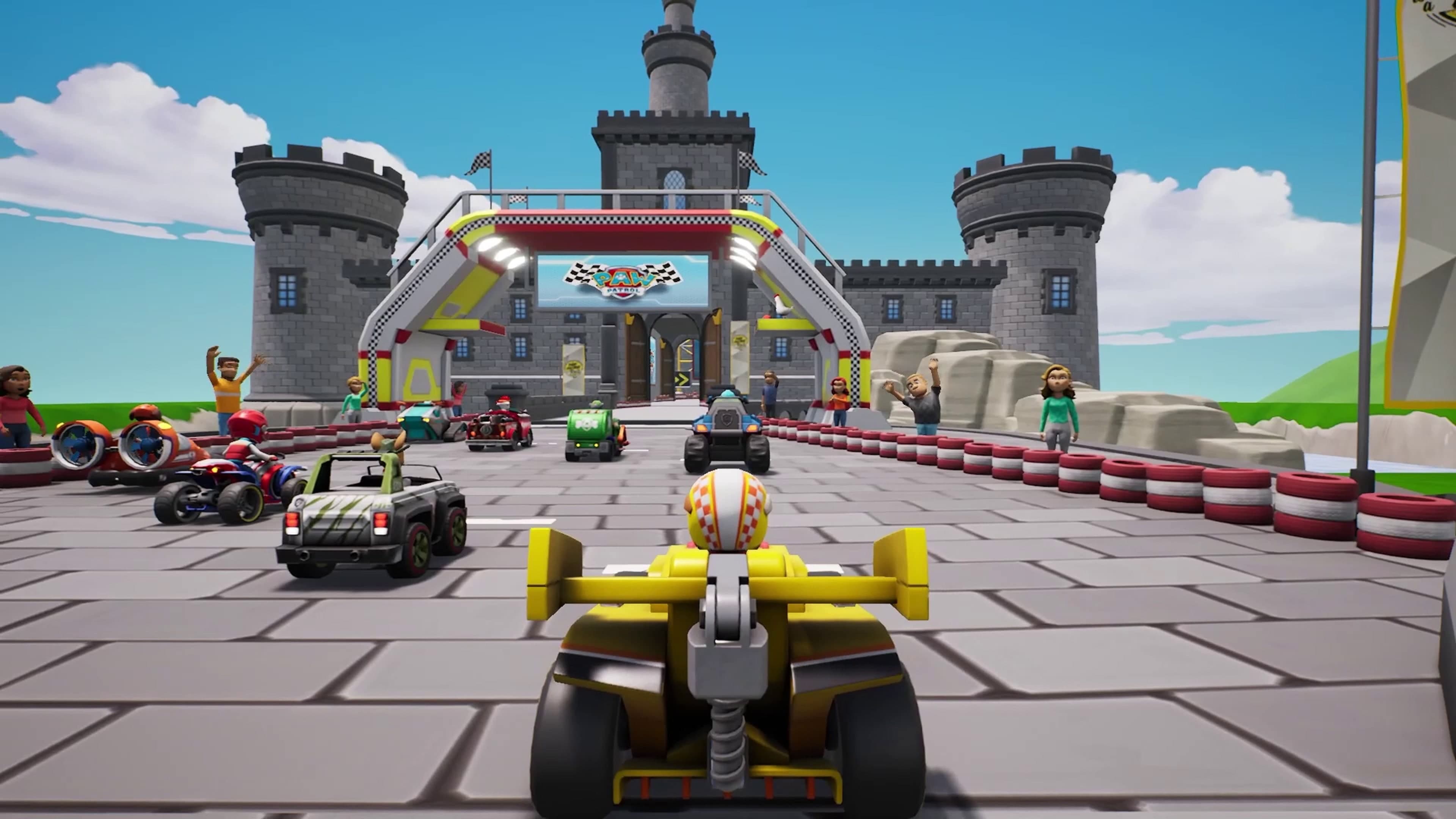 PAW Patrol: Grand Prix - Race in Barkingburg: скриншот 2