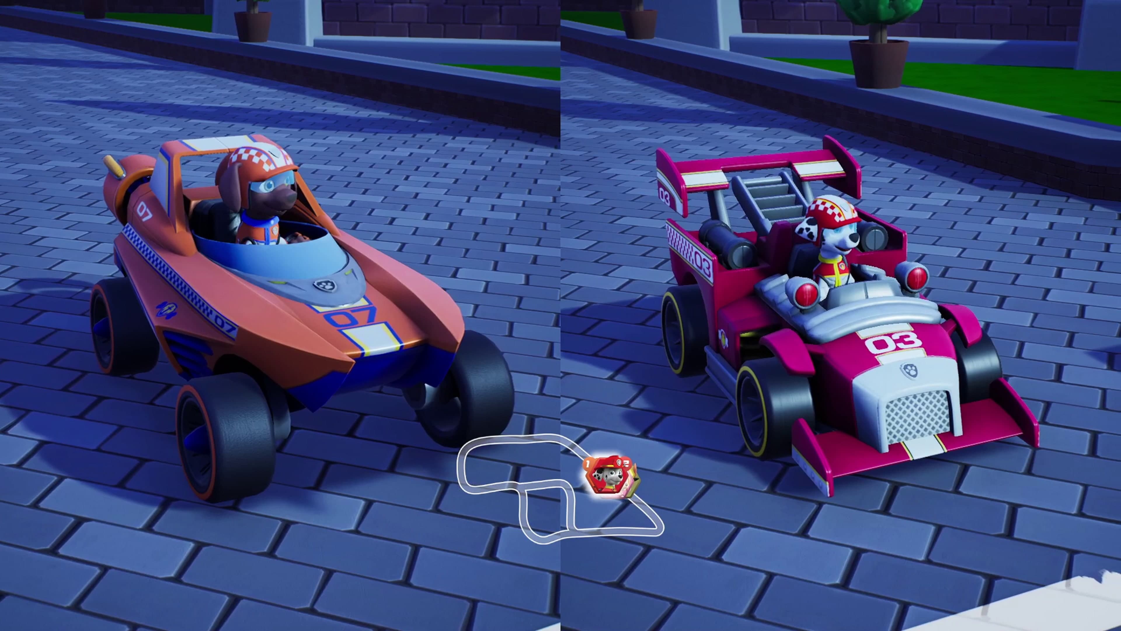 PAW Patrol: Grand Prix - Race in Barkingburg: скриншот 1