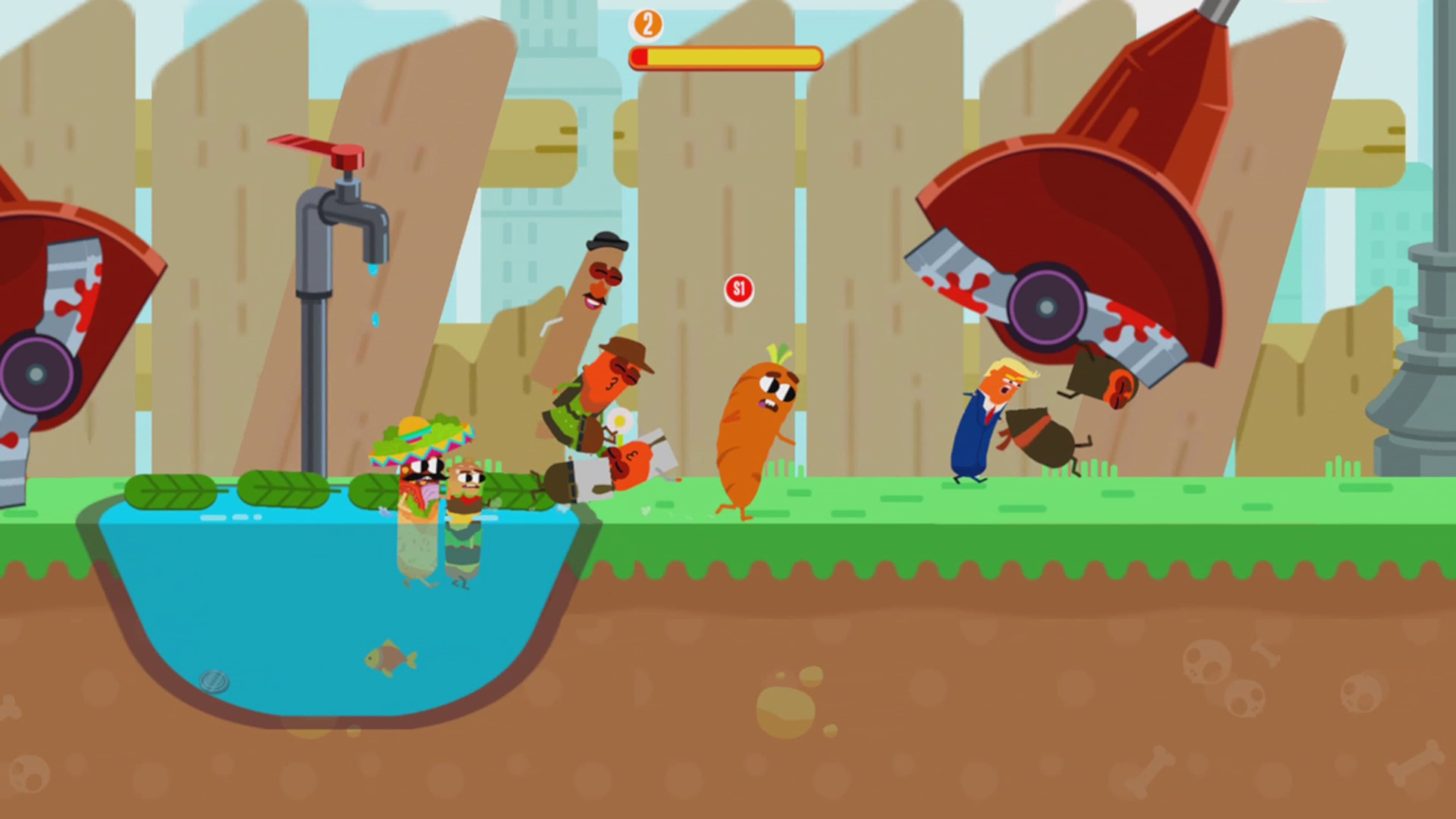 Run Sausage Run!: скриншот 2