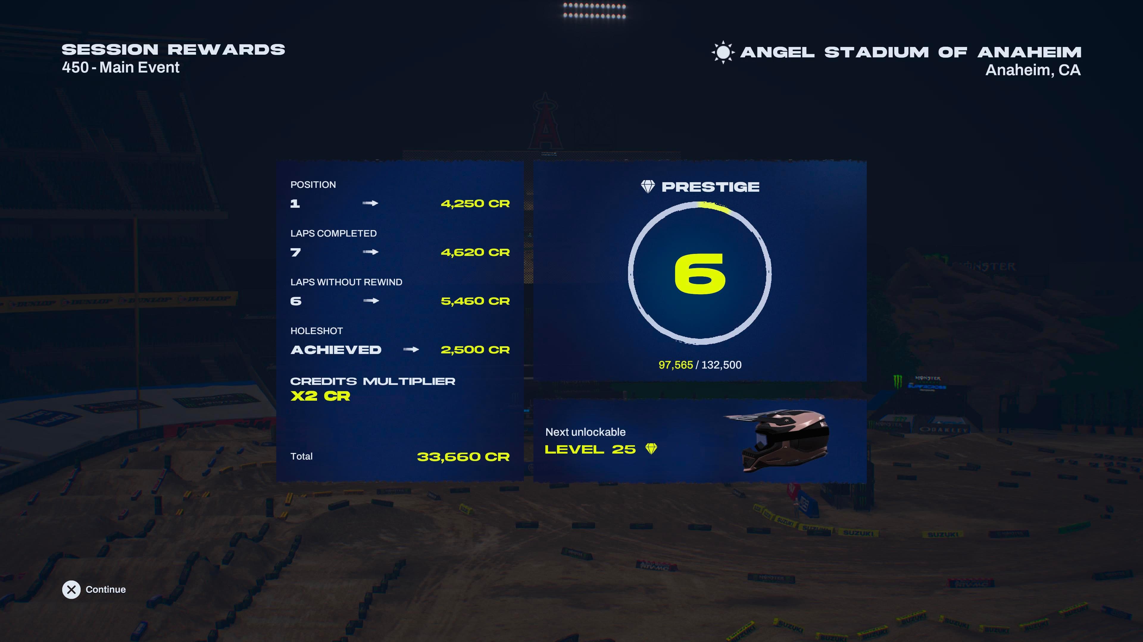 Monster Energy Supercross 6 - Credits Multiplier: скриншот 1
