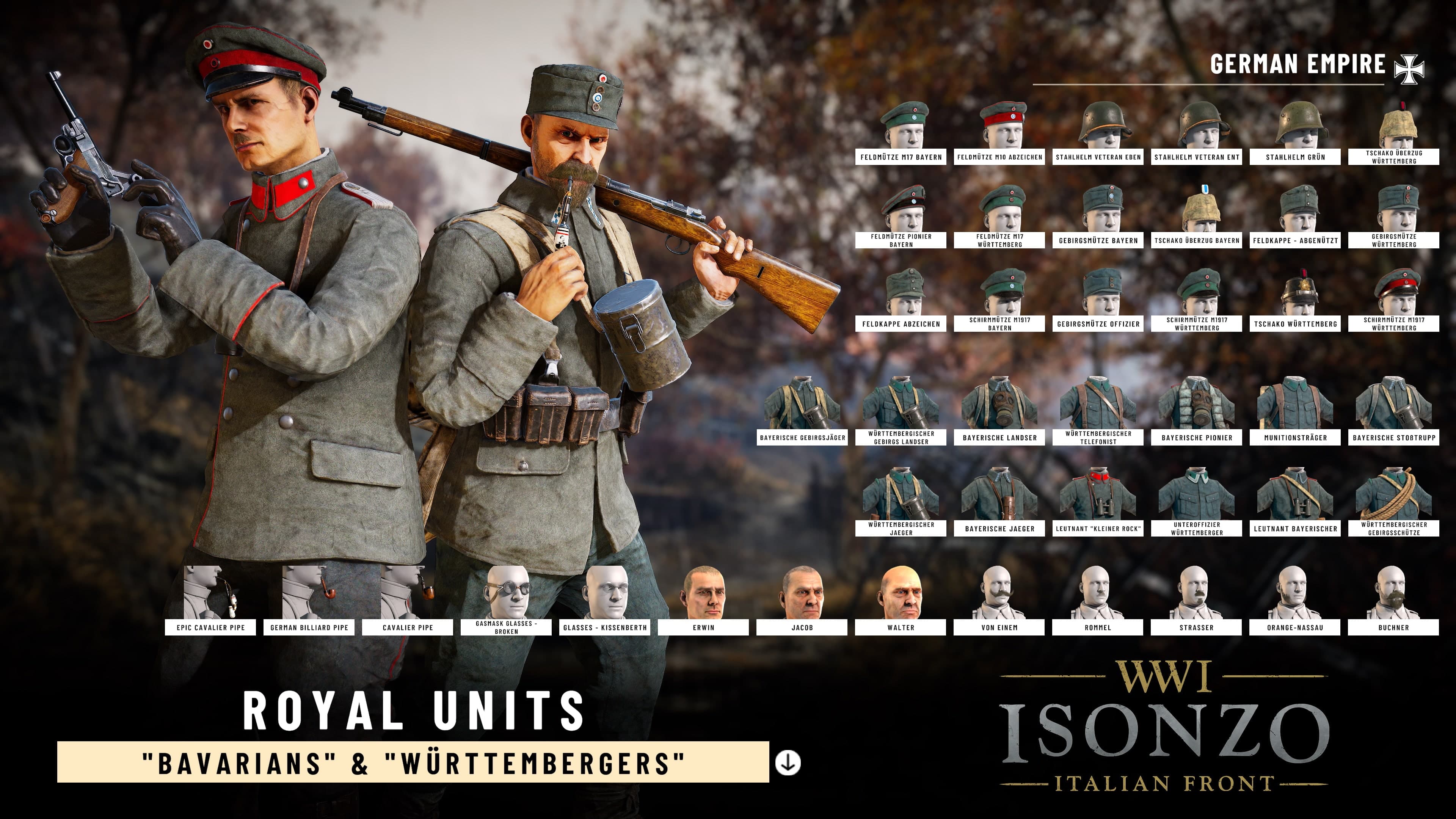 Isonzo - Royal Units Pack: скриншот 1