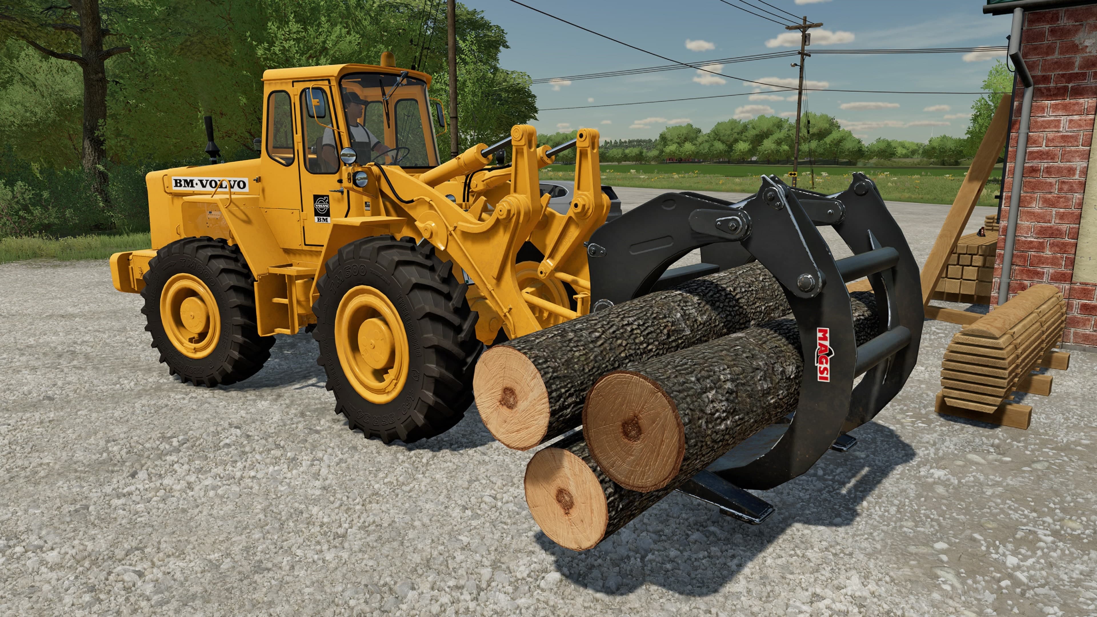 FS22: Volvo LM 845: скриншот 2