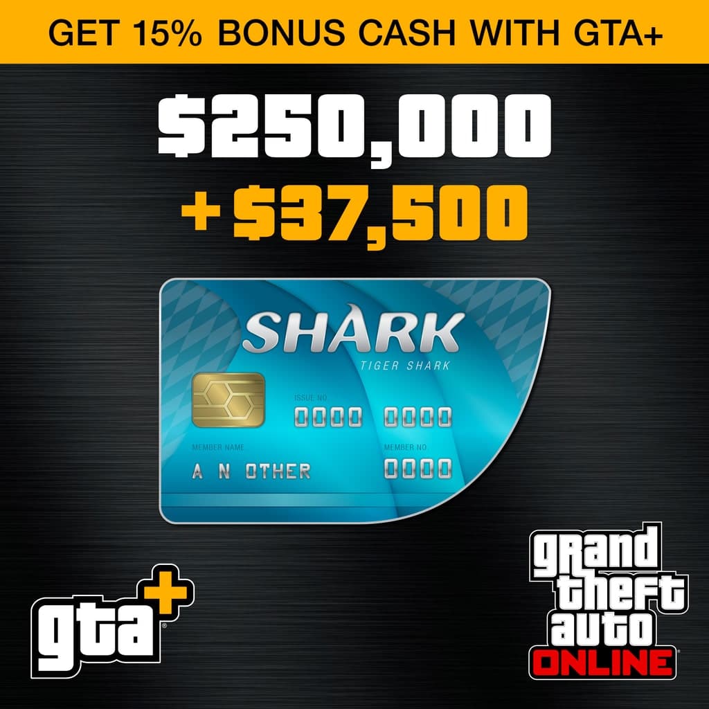 GTA+: Tiger Shark Cash Card (PS5)