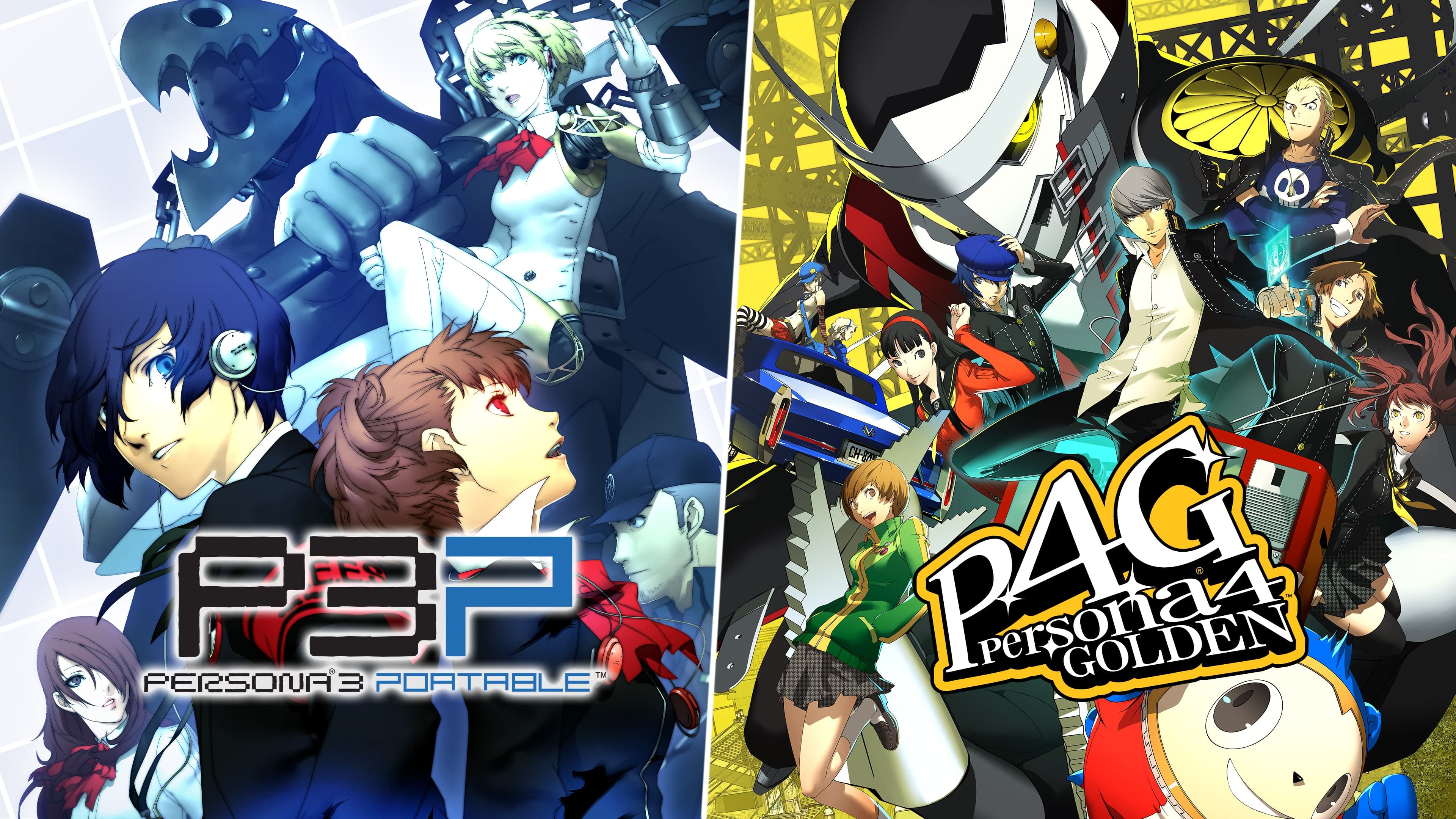 Persona 4 Golden Persona 3 Portable & Persona 4 Golden Bundle