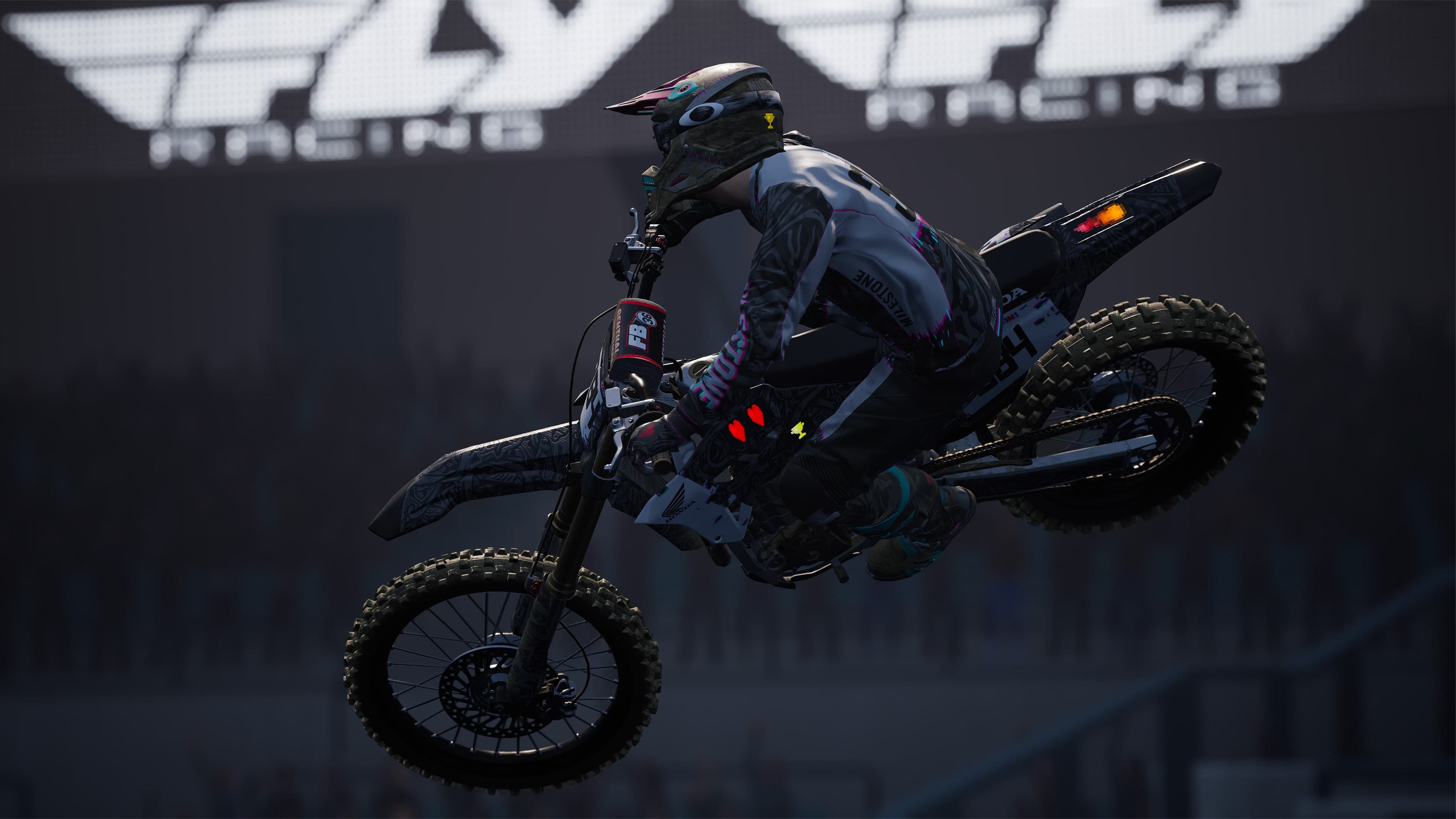 Monster Energy Supercross 6 - Customization Pack Pixel Blast: скриншот 5