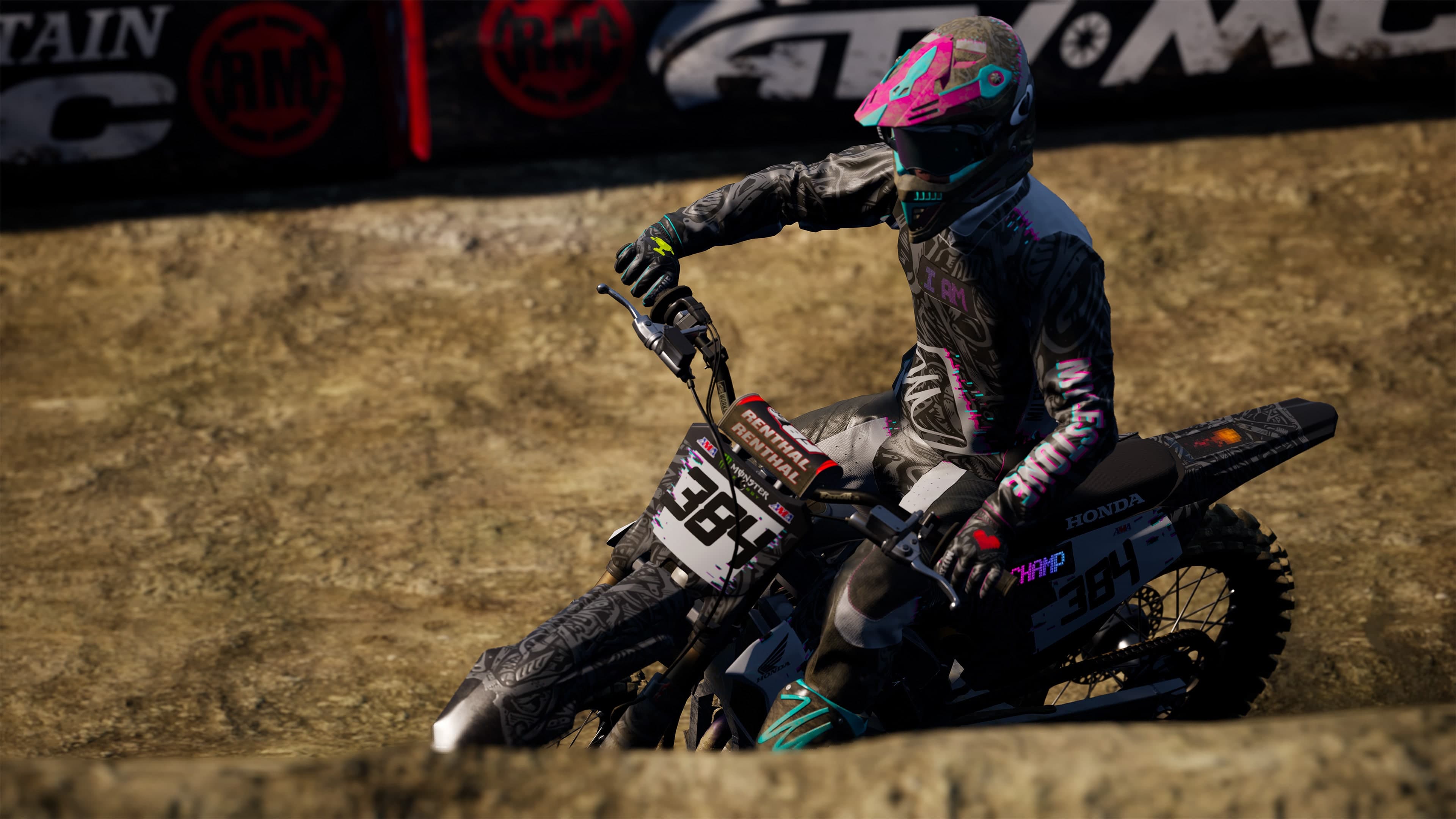Monster Energy Supercross 6 - Customization Pack Pixel Blast: скриншот 2