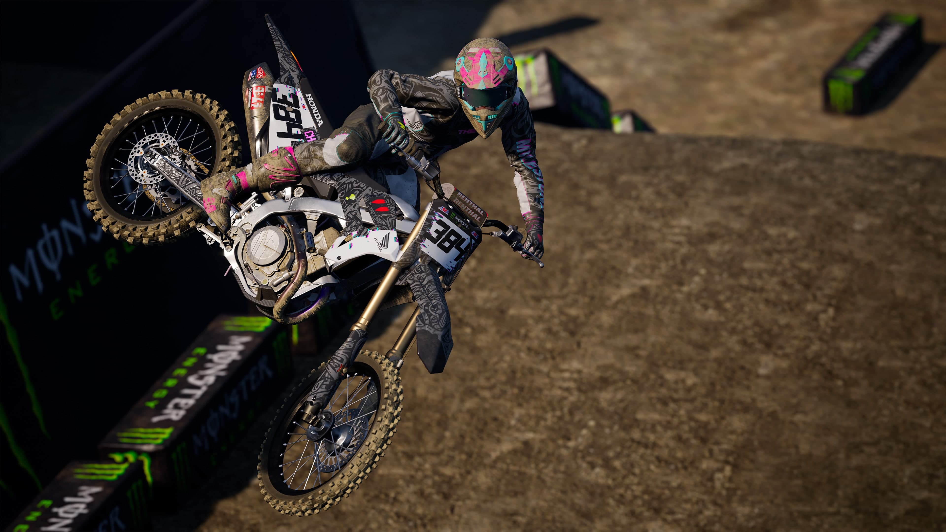Monster Energy Supercross 6 - Customization Pack Pixel Blast: скриншот 4