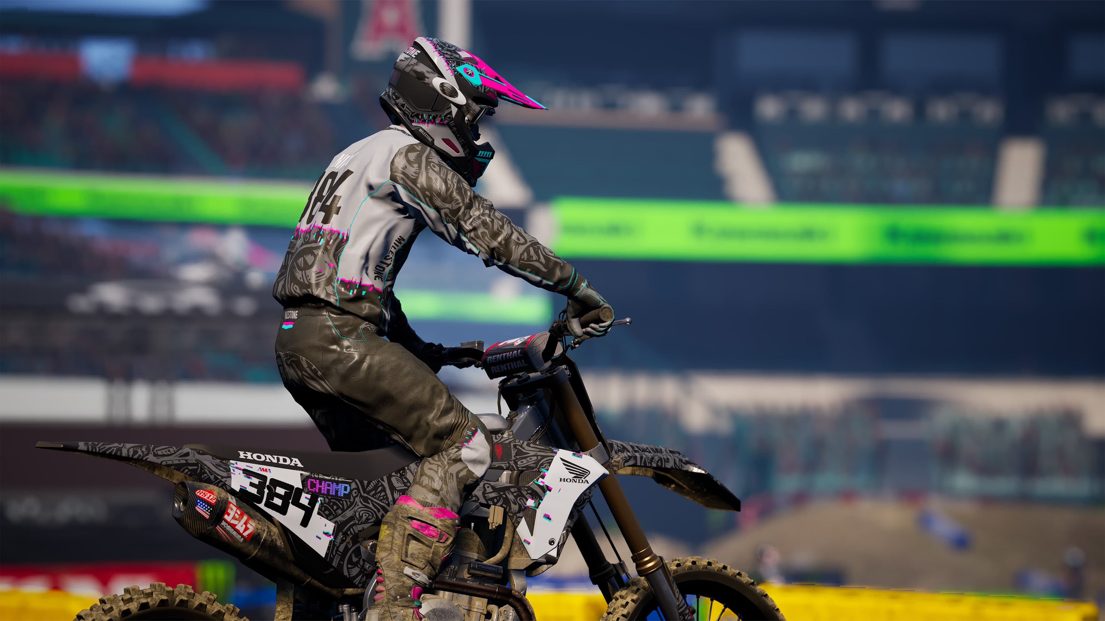 Monster Energy Supercross 6 - Customization Pack Pixel Blast: скриншот 6