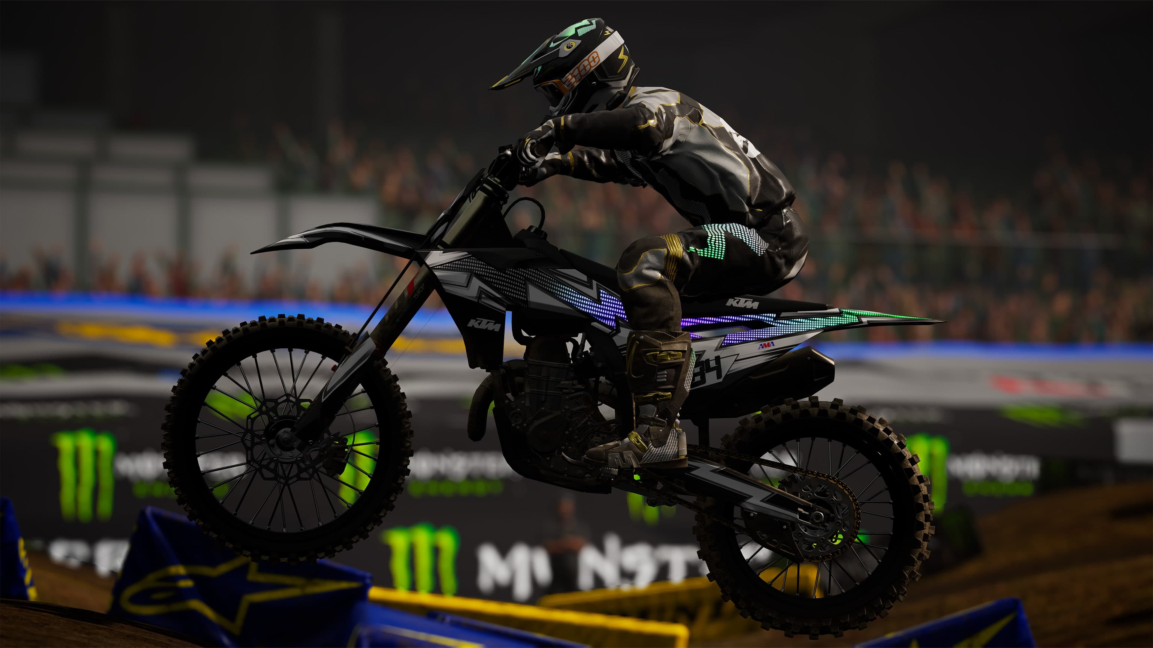 Monster Energy Supercross 6 - Customization Pack Thunderstorm: скриншот 6