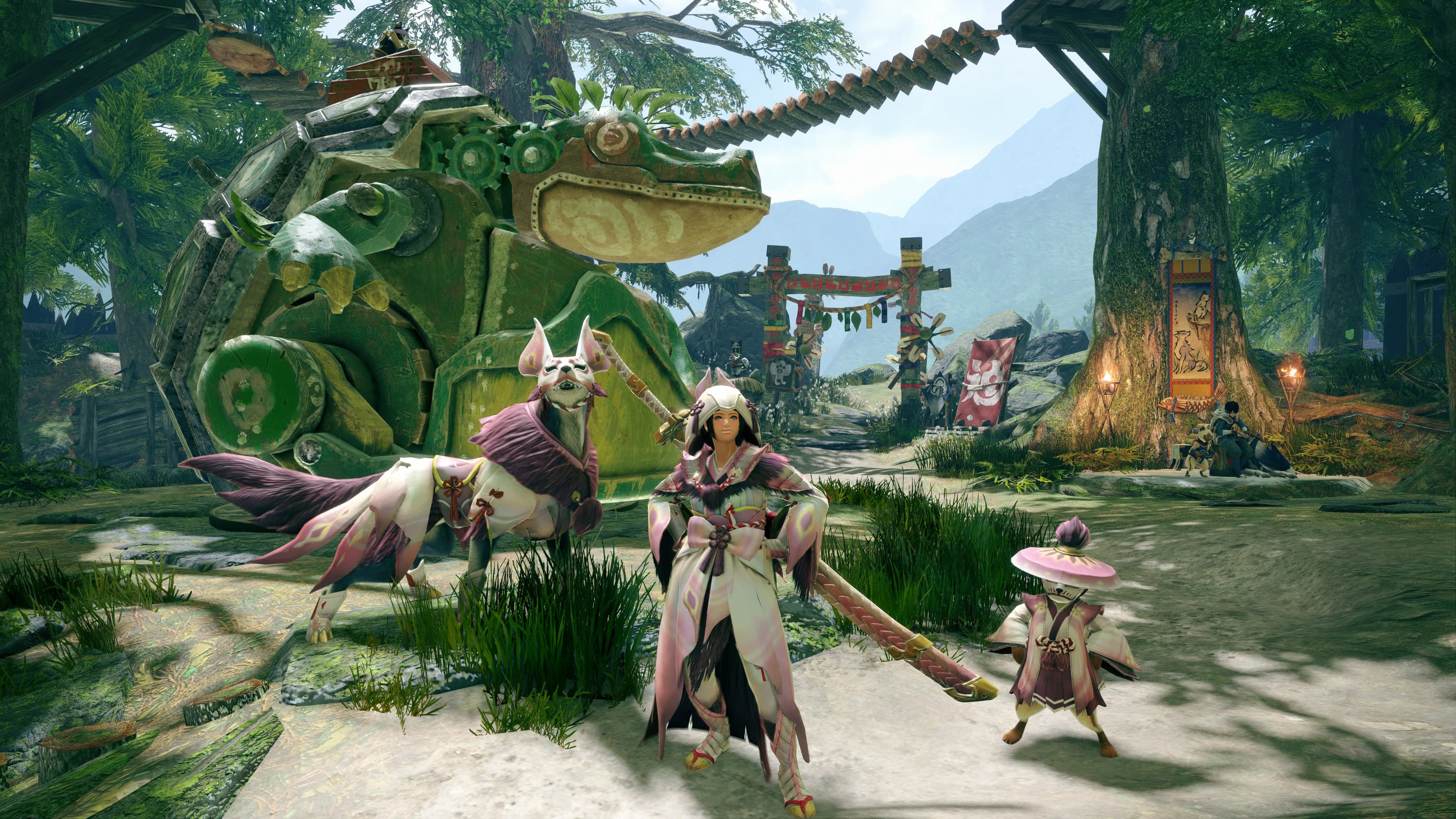 Monster Hunter Rise: скриншот 2