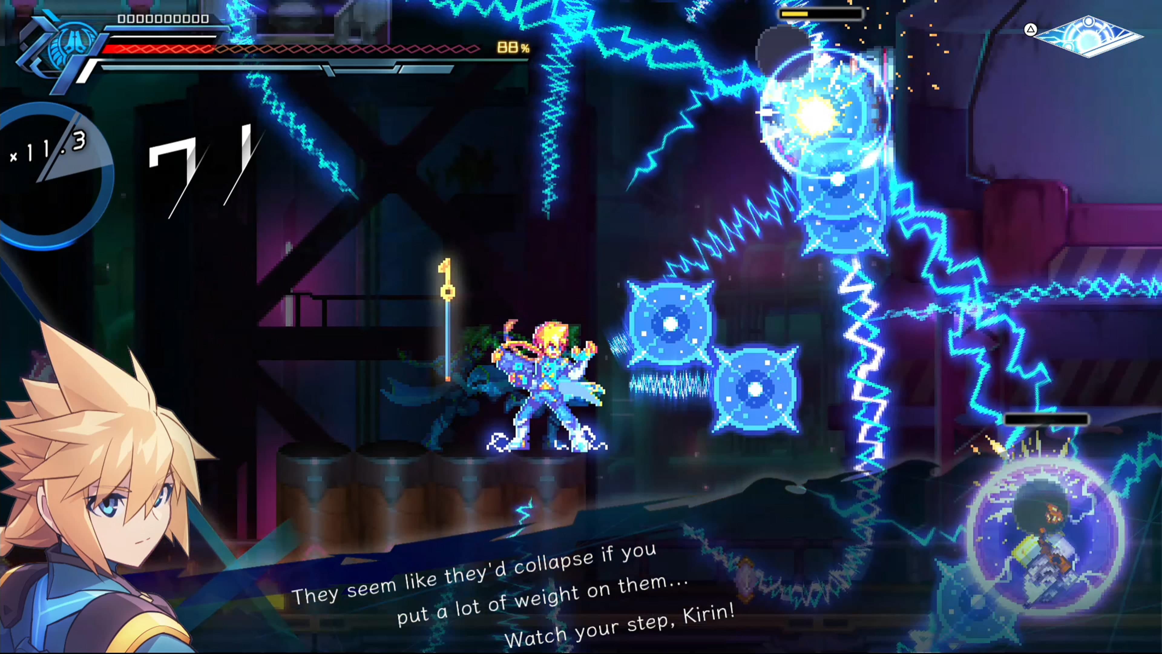 Azure Striker GUNVOLT 3: скриншот 2