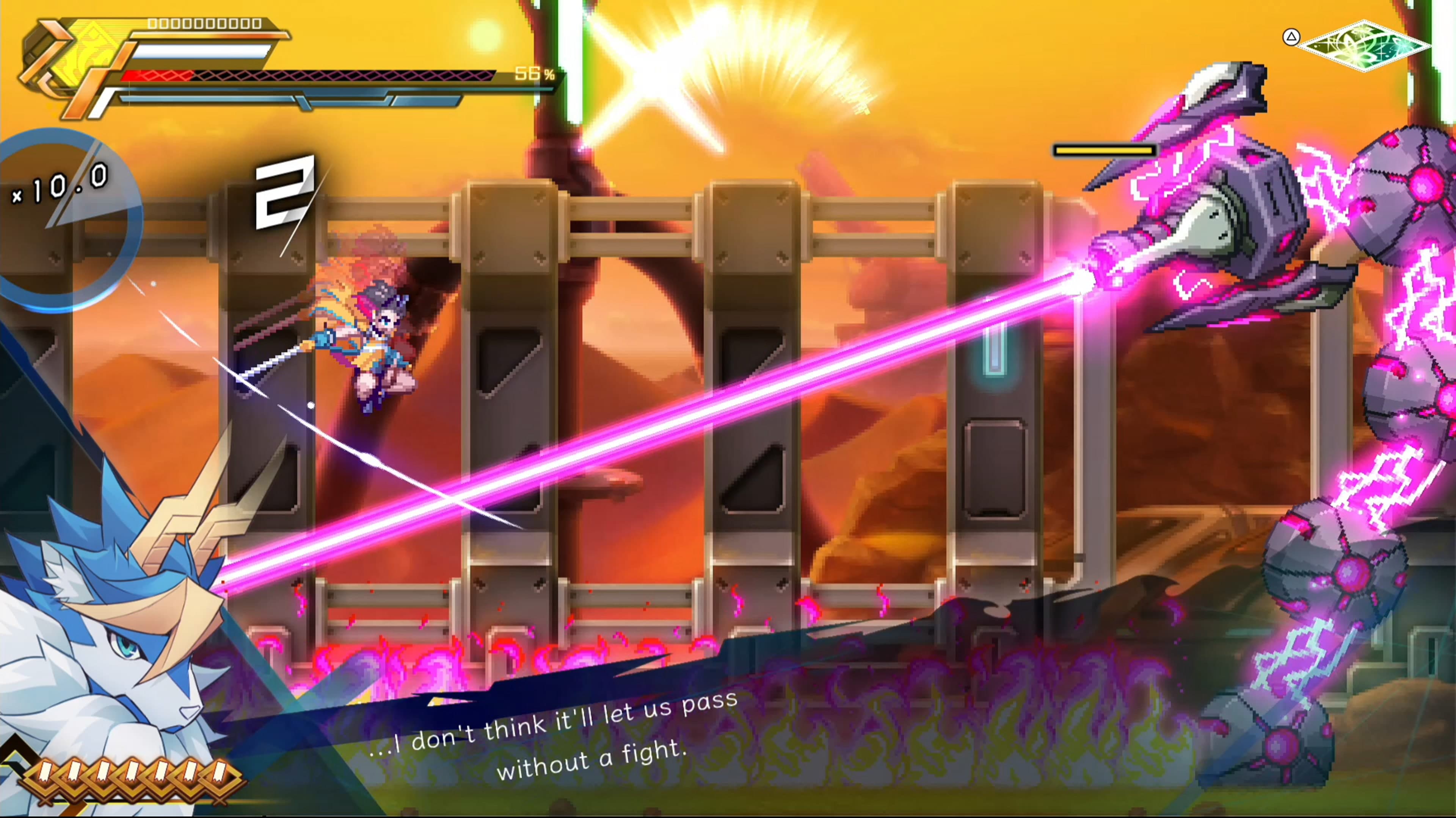 Azure Striker GUNVOLT 3: скриншот 5
