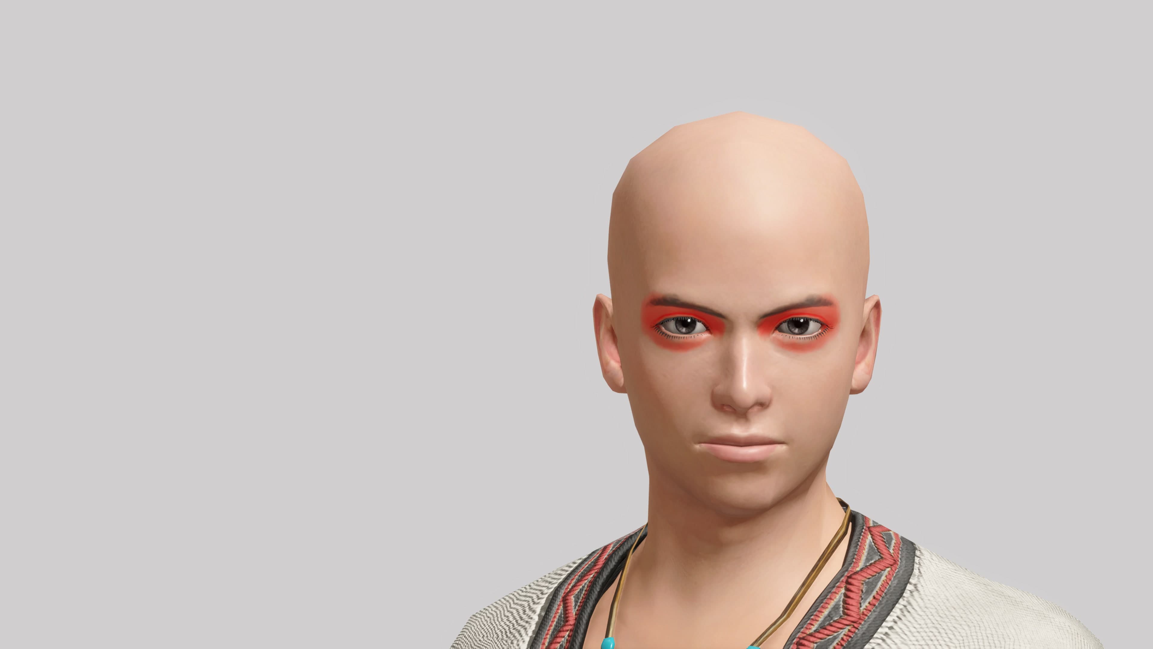 Monster Hunter Rise - "Eye Shadow" makeup: скриншот 1