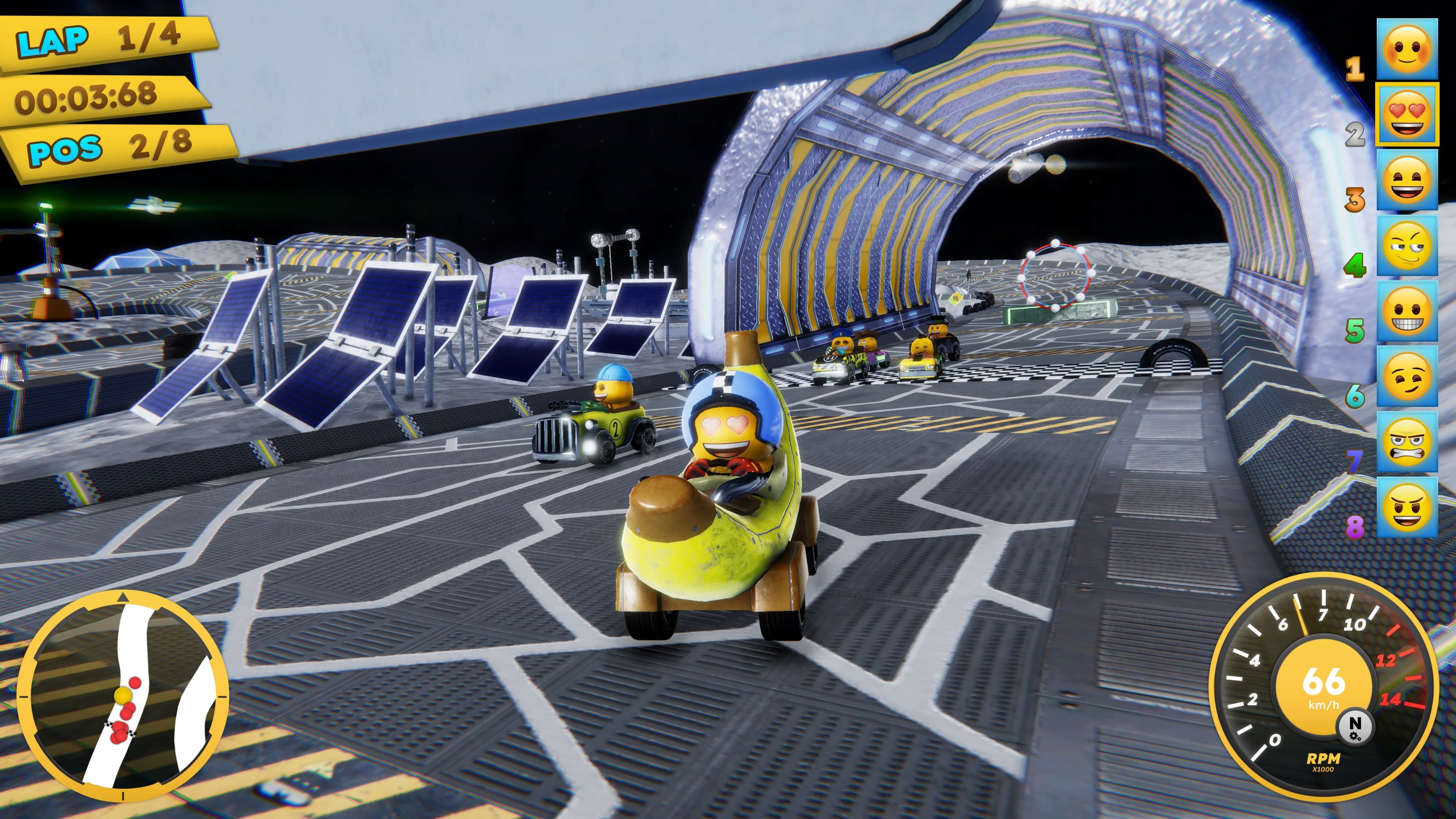 emoji Kart Racer: скриншот 8