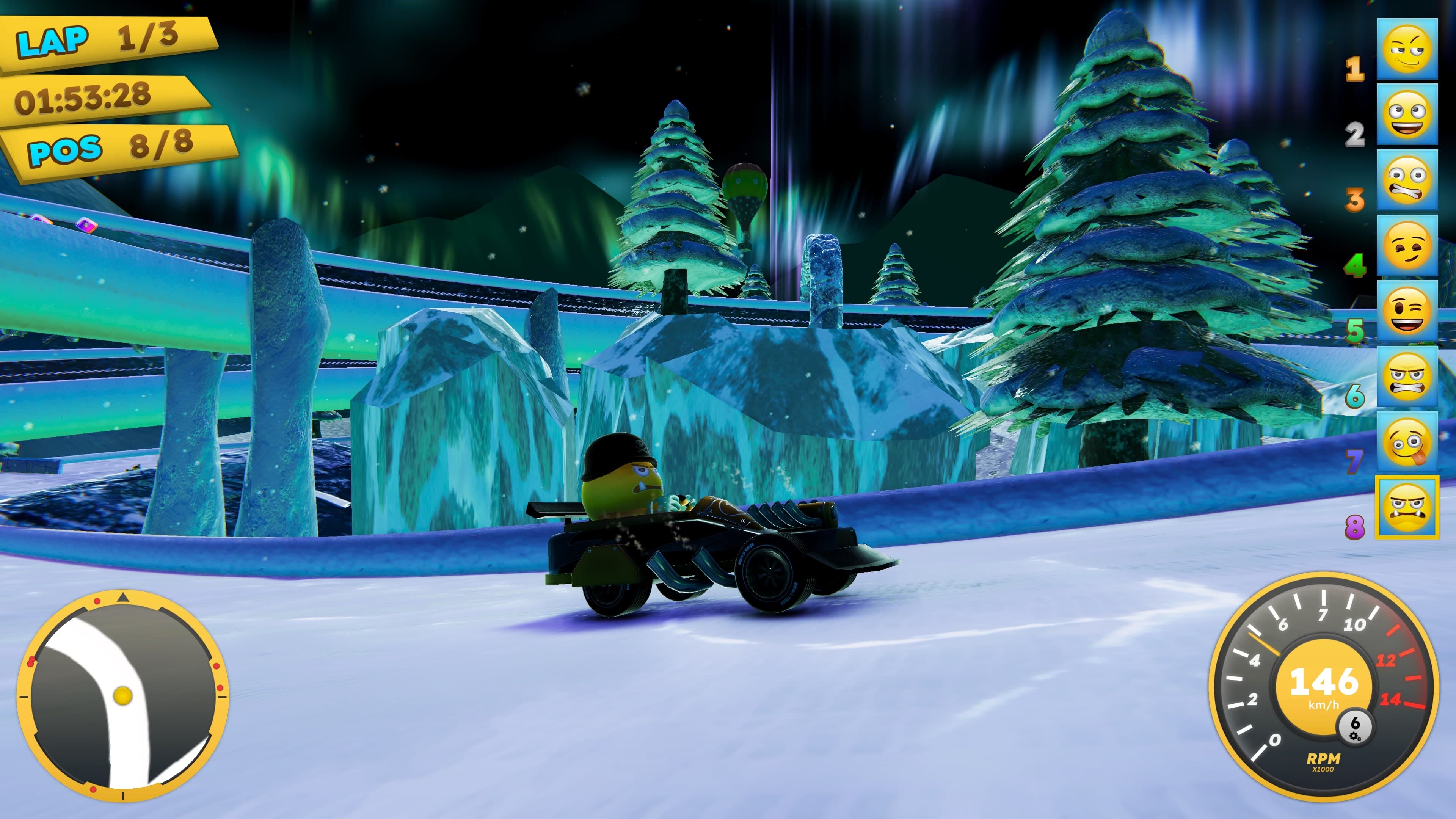 emoji Kart Racer: скриншот 7