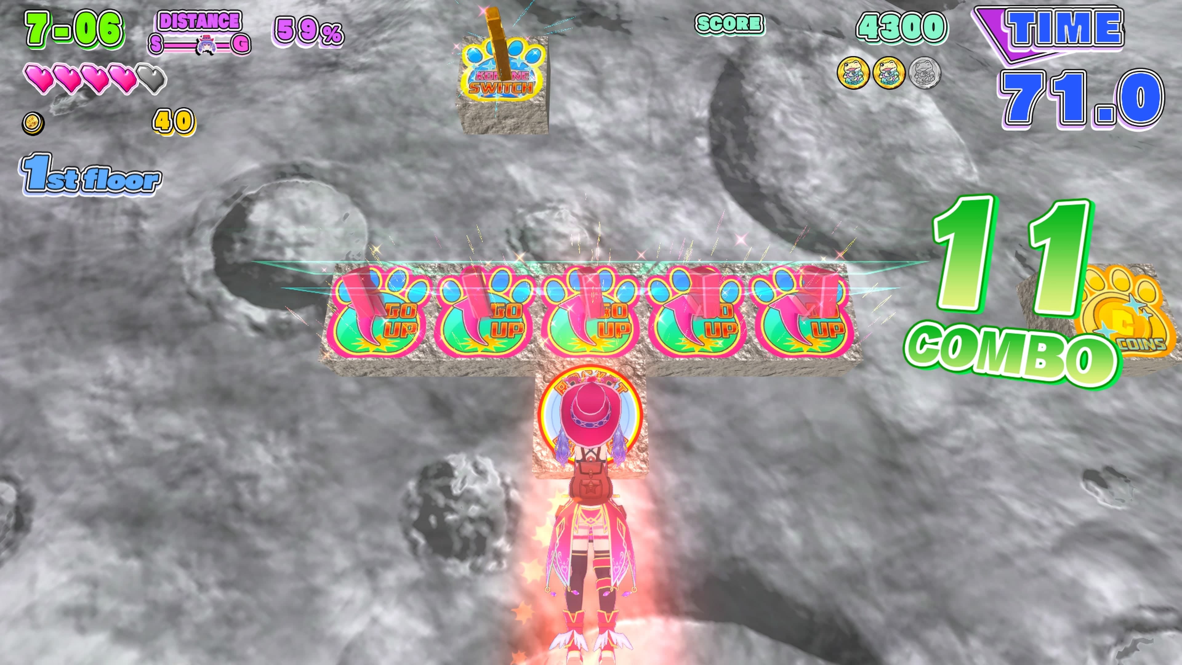 Hopping Girl Kohane EX: скриншот 1