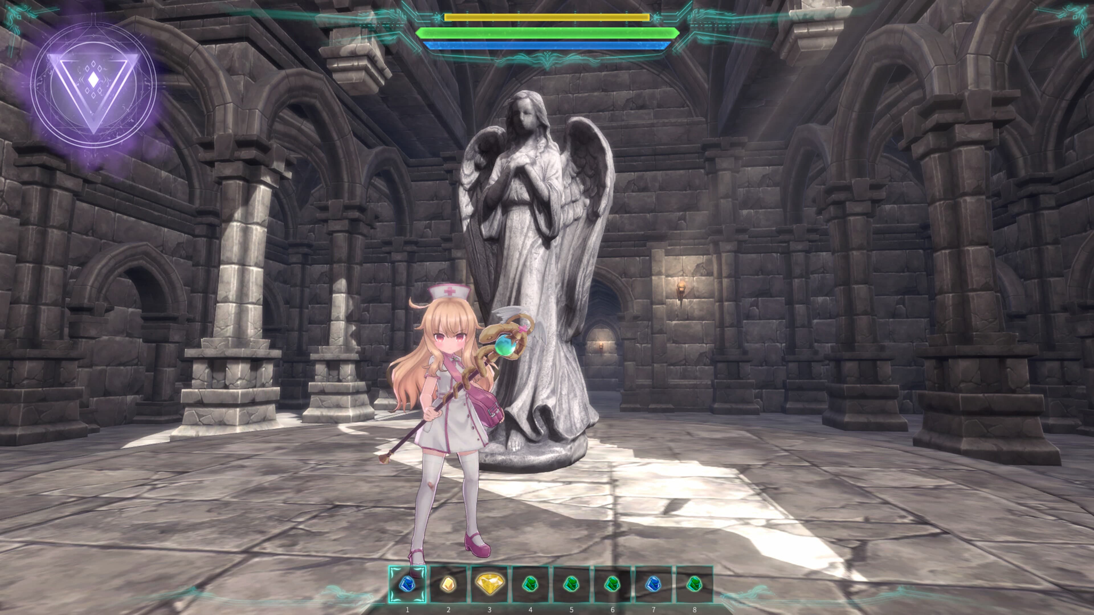 Little Witch Nobeta - Midnight Kitty, Chinese Dress & Nurse Skin Bundle: скриншот 3