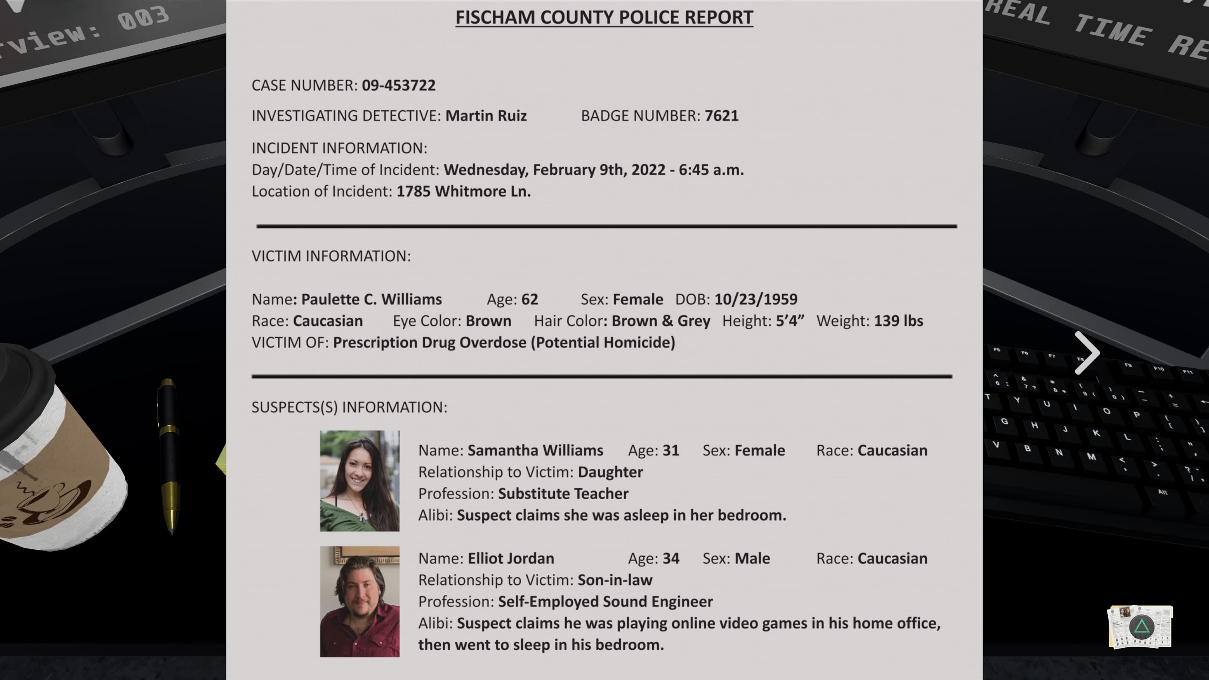 Case Files: The Death of Paulette Williams: скриншот 4
