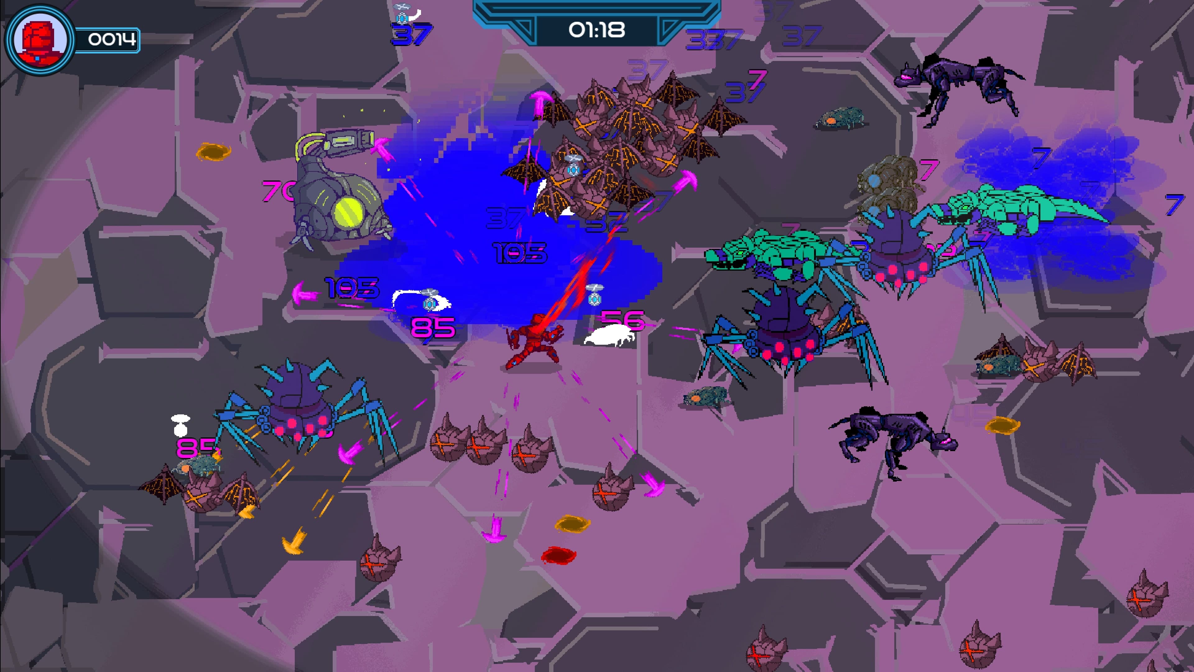 CyberHeroes Arena DX: скриншот 2