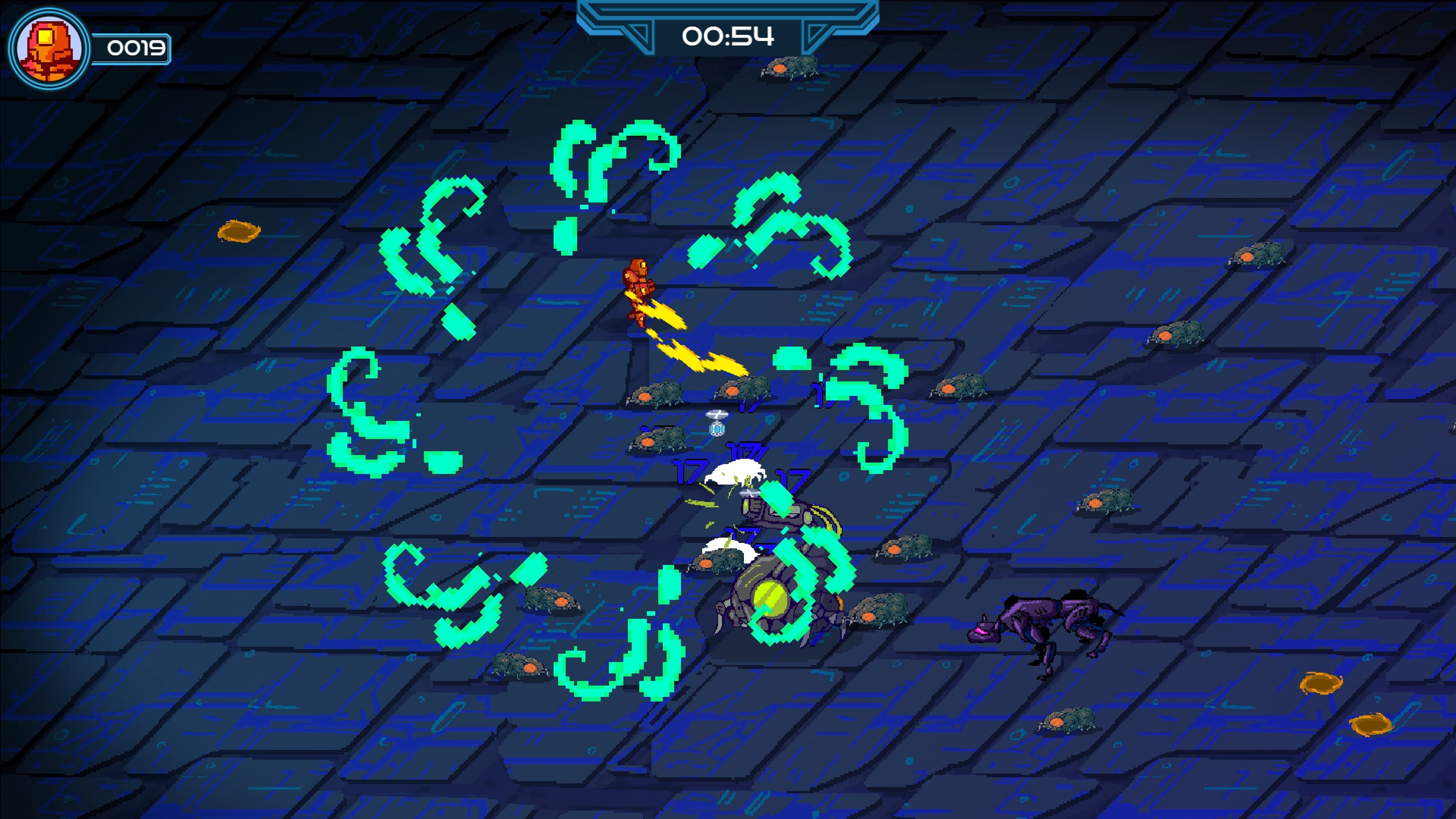 CyberHeroes Arena DX: скриншот 3